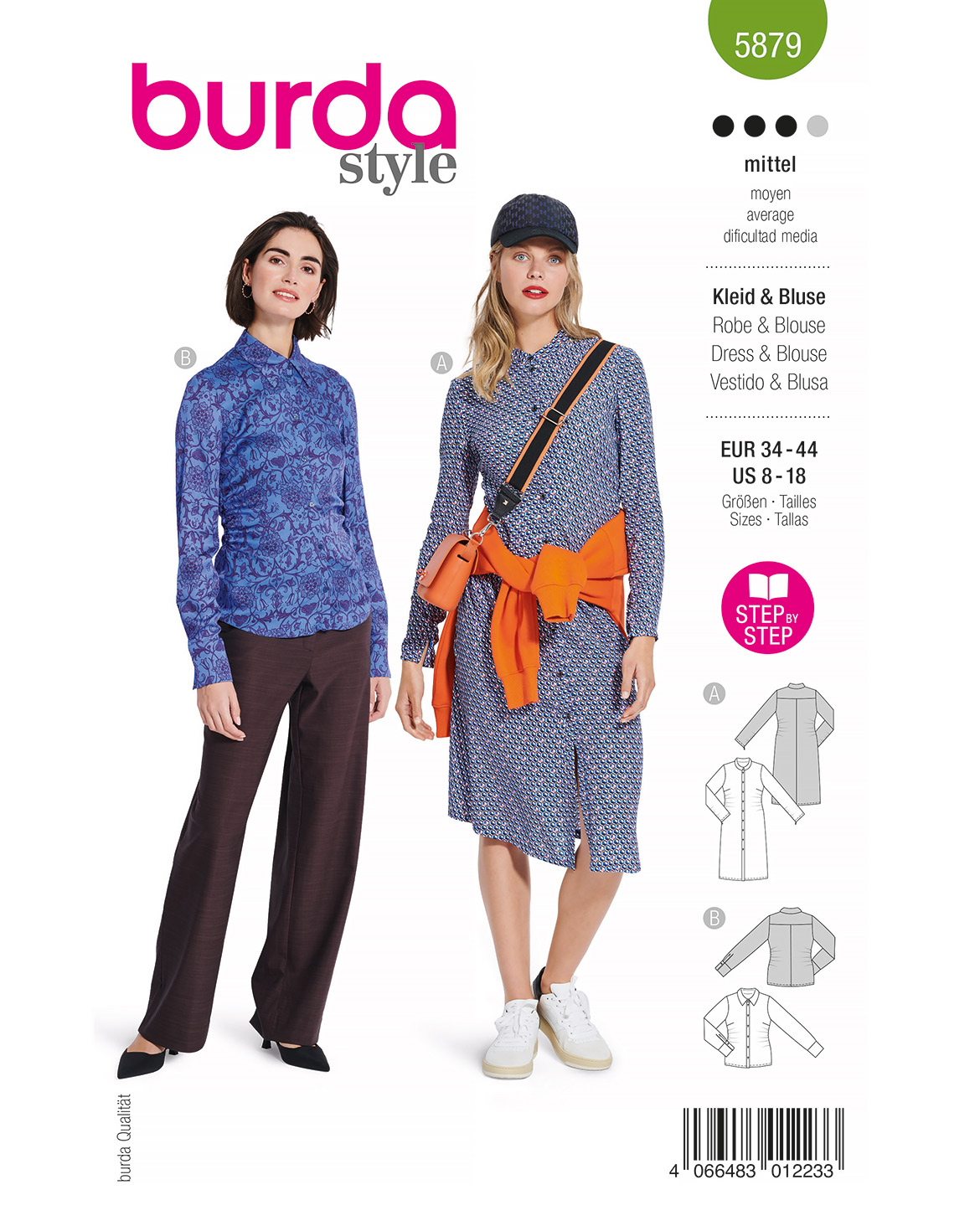 burda Schnittmuster 5879 – Bild 1