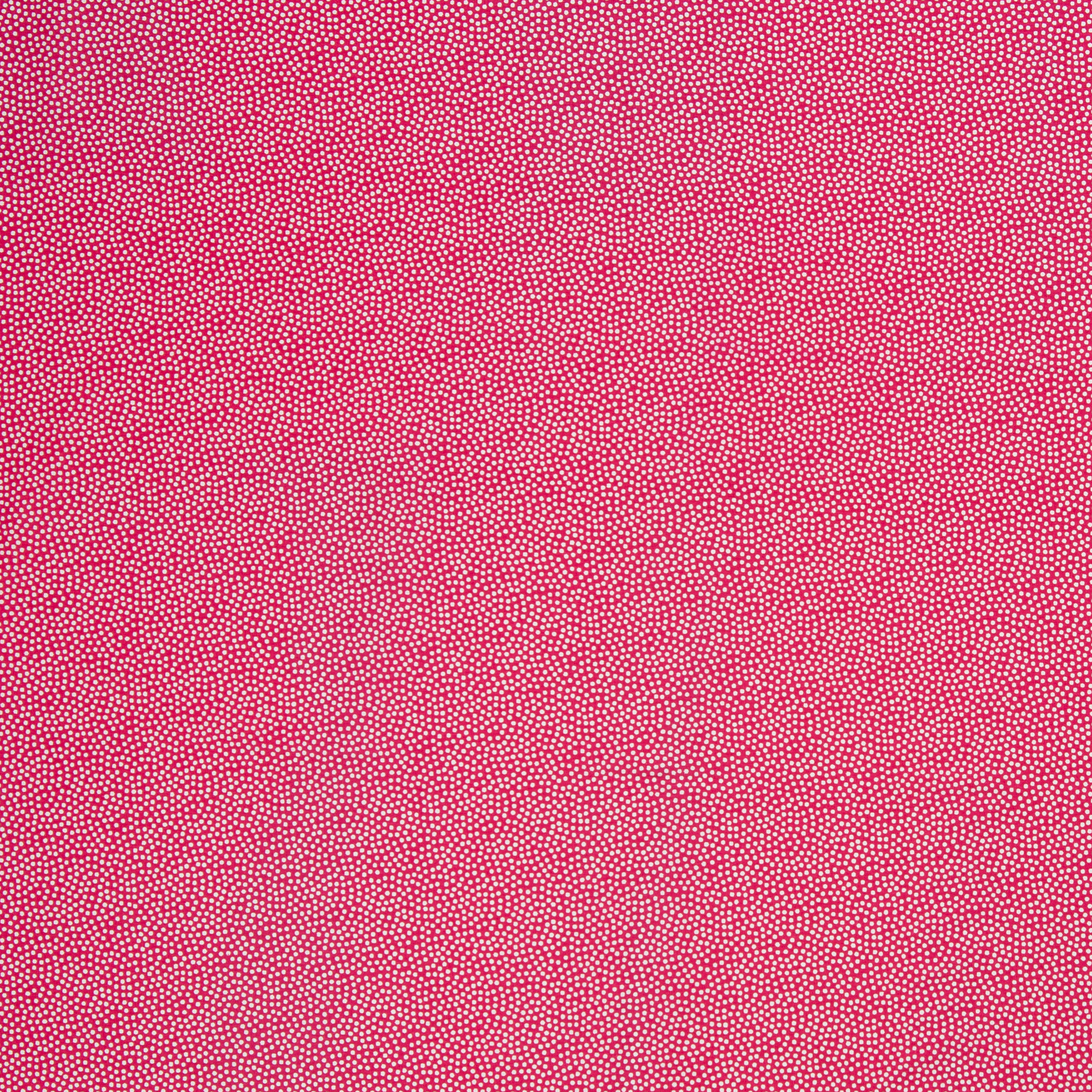 Baumwollstoff Punkte Pink