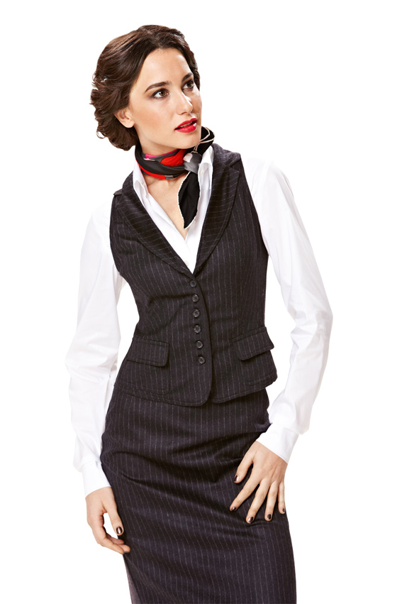 burda Schnittmuster Weste 7769 – Modellfoto