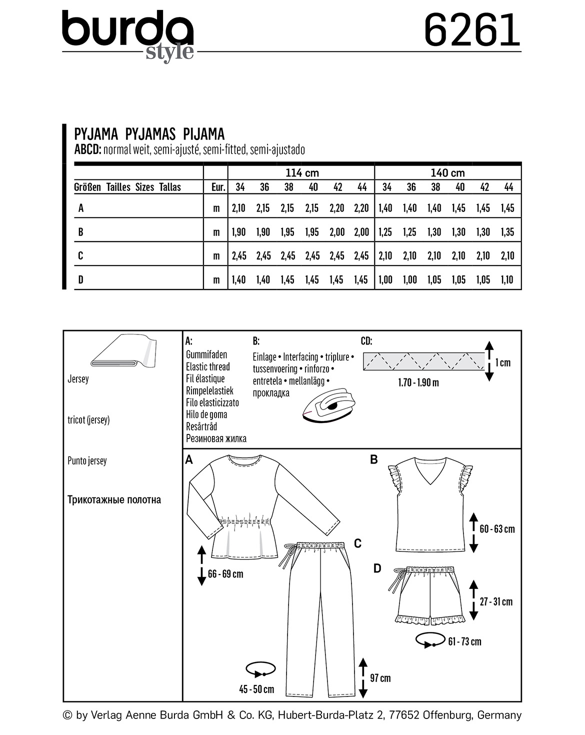 burda Schnittmuster 6261 – Bild 2