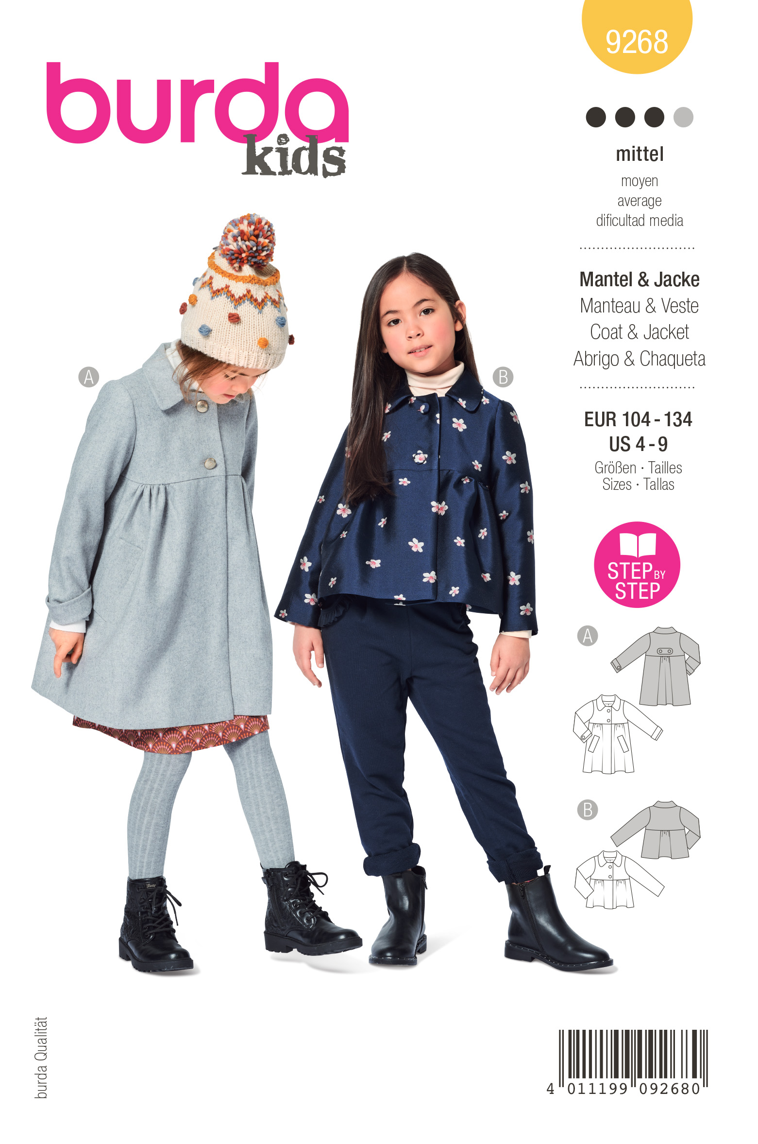 burda Schnittmuster 9268 – Bild 1