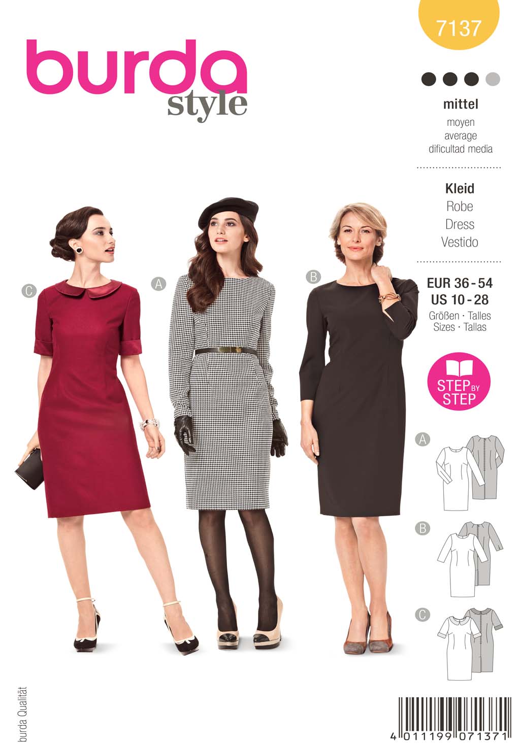 burda Schnittmuster 7137 – Bild 1