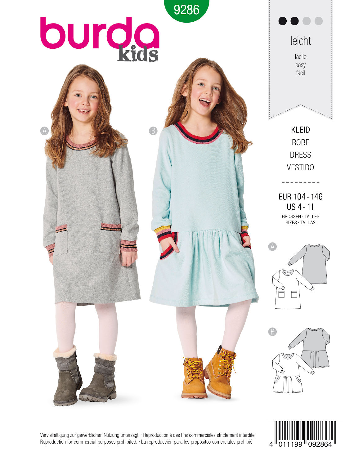 burda Schnittmuster 9286 – Bild 1