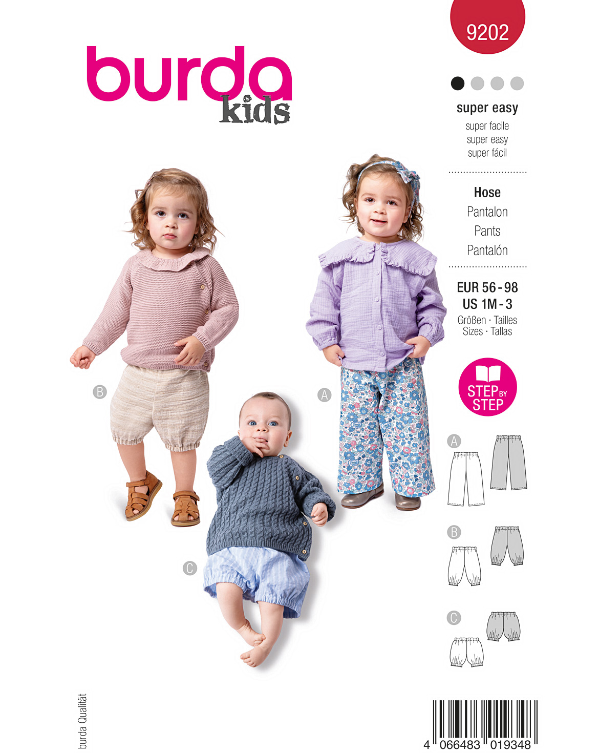 burda Schnittmuster 9202 – Bild 1