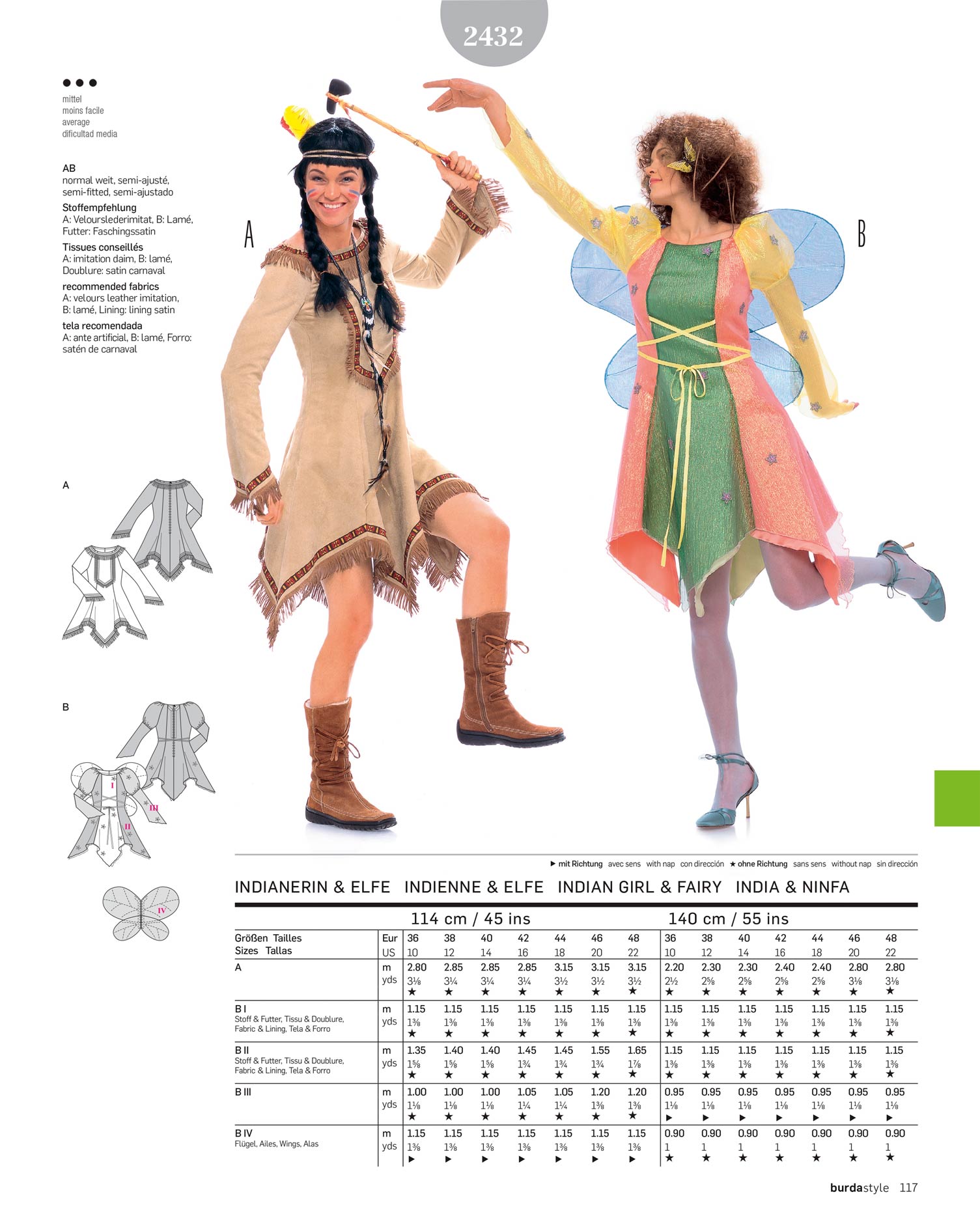 burda Schnittmuster 2432 – Bild 2