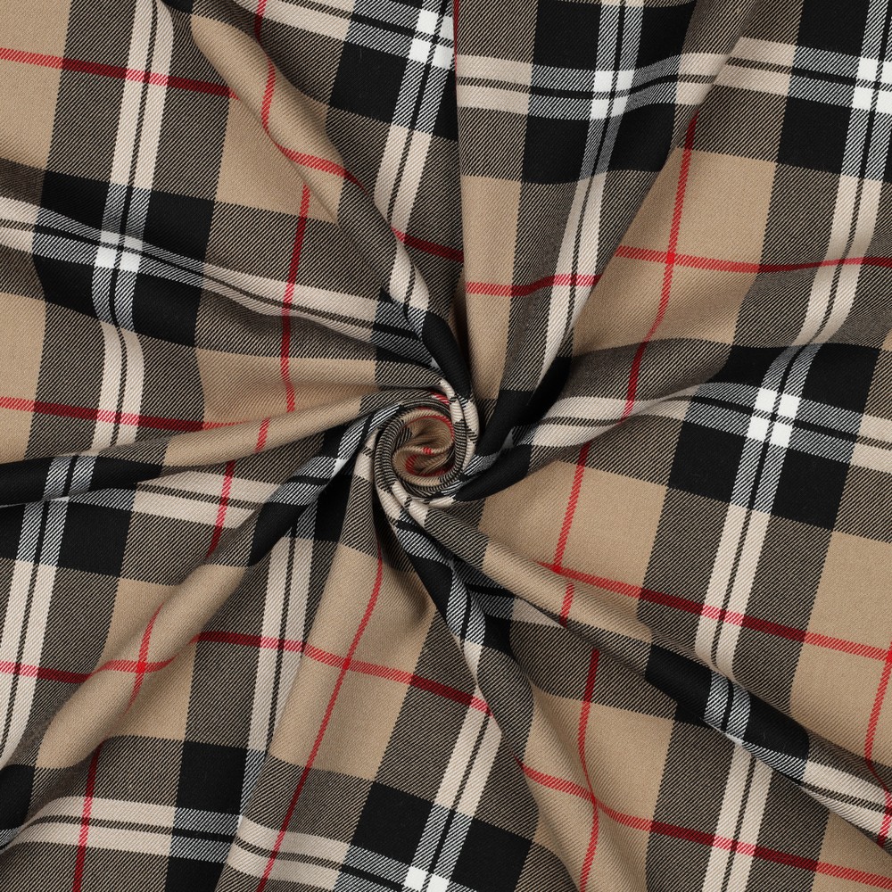 Tartan Check – Kamel