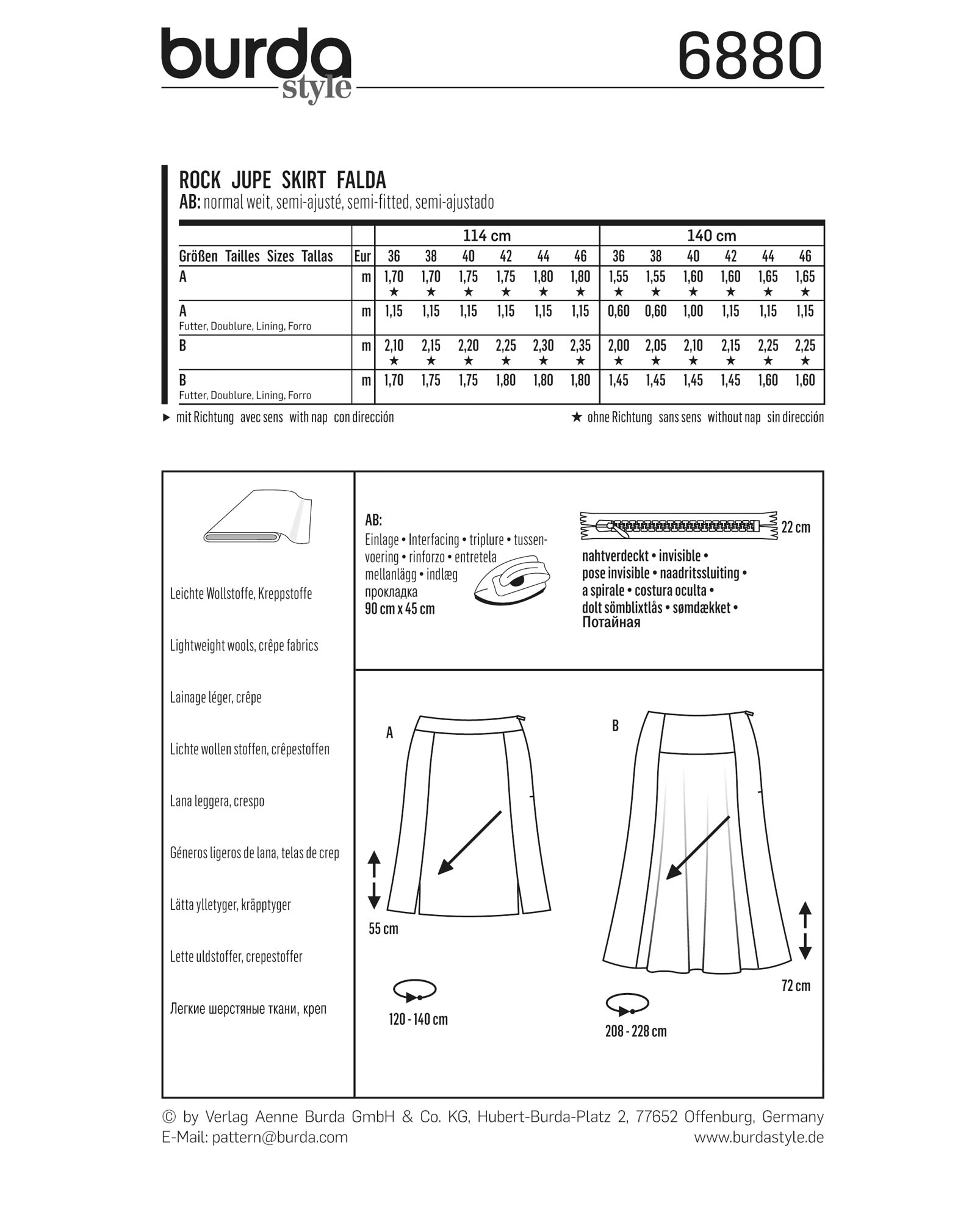 burda Schnittmuster 6880 – Bild 3