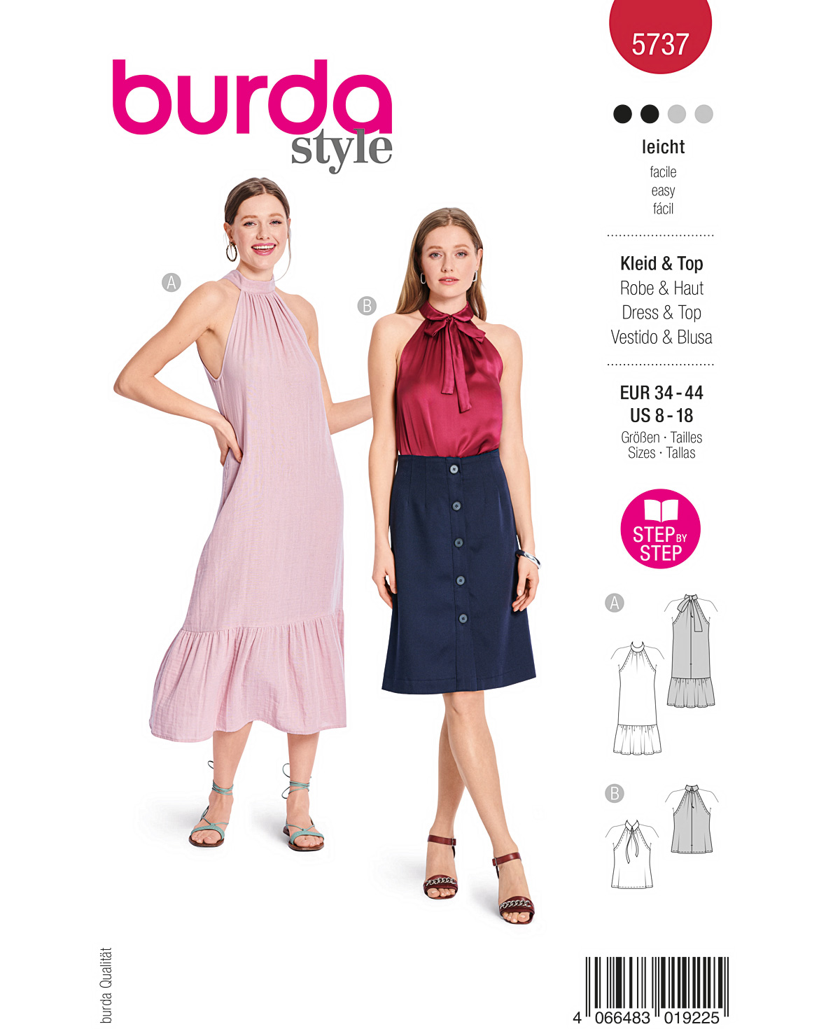 burda Schnittmuster 5737 – Bild 1