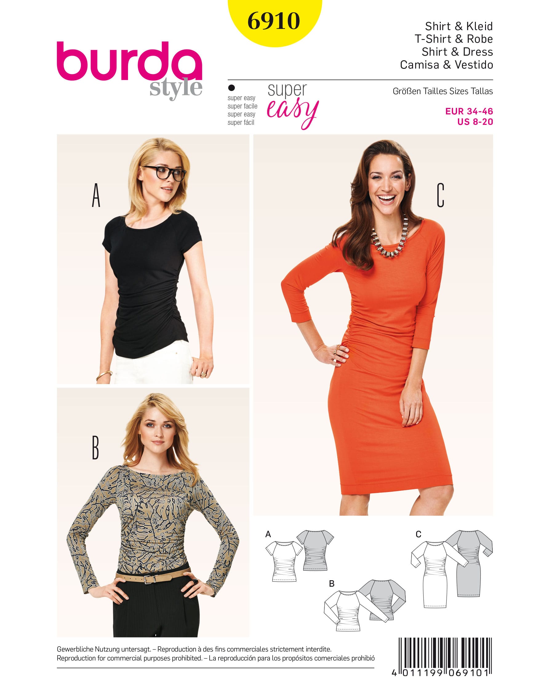 burda Schnittmuster 6910 – Bild 2