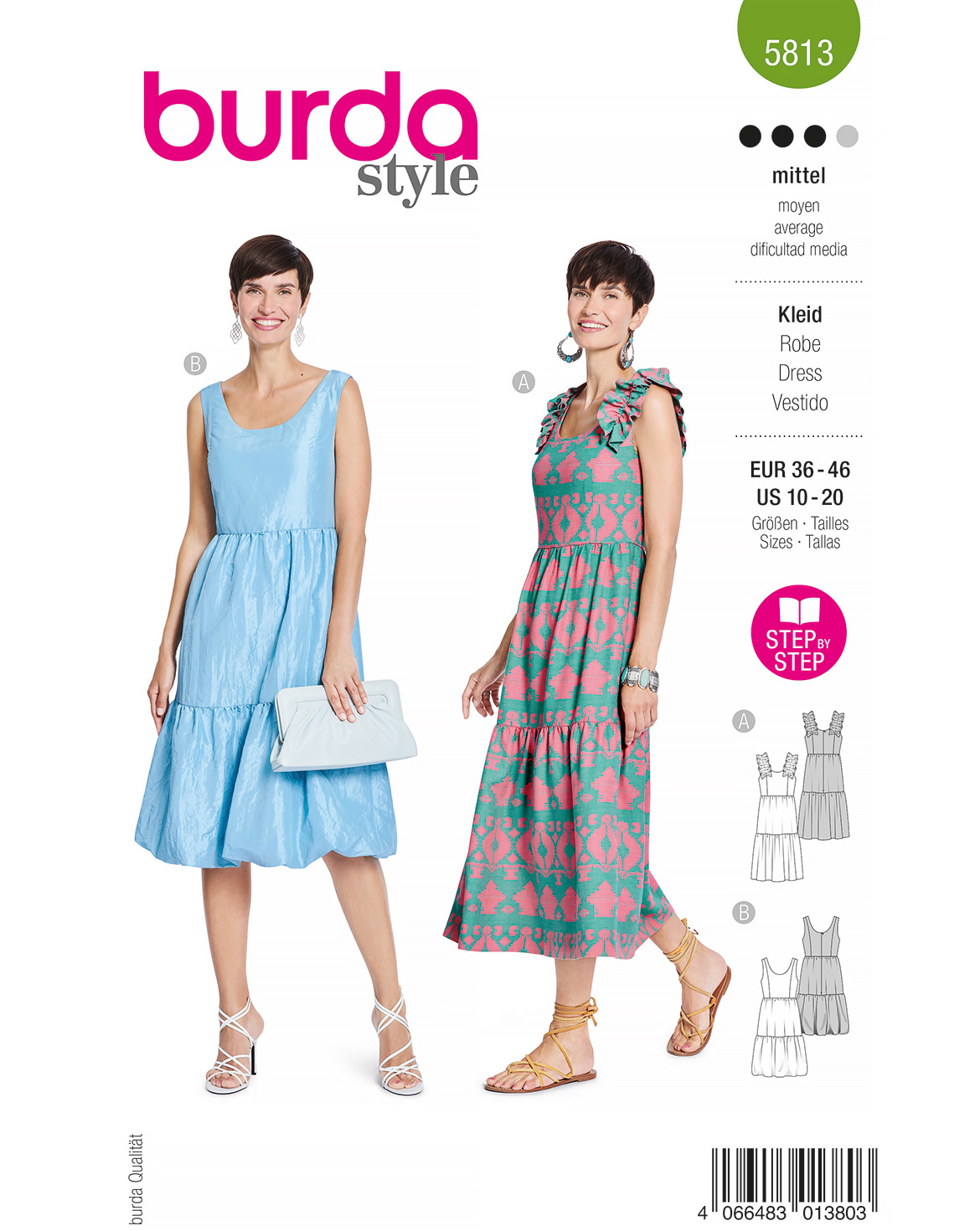 burda Schnittmuster 5813 – Bild 1