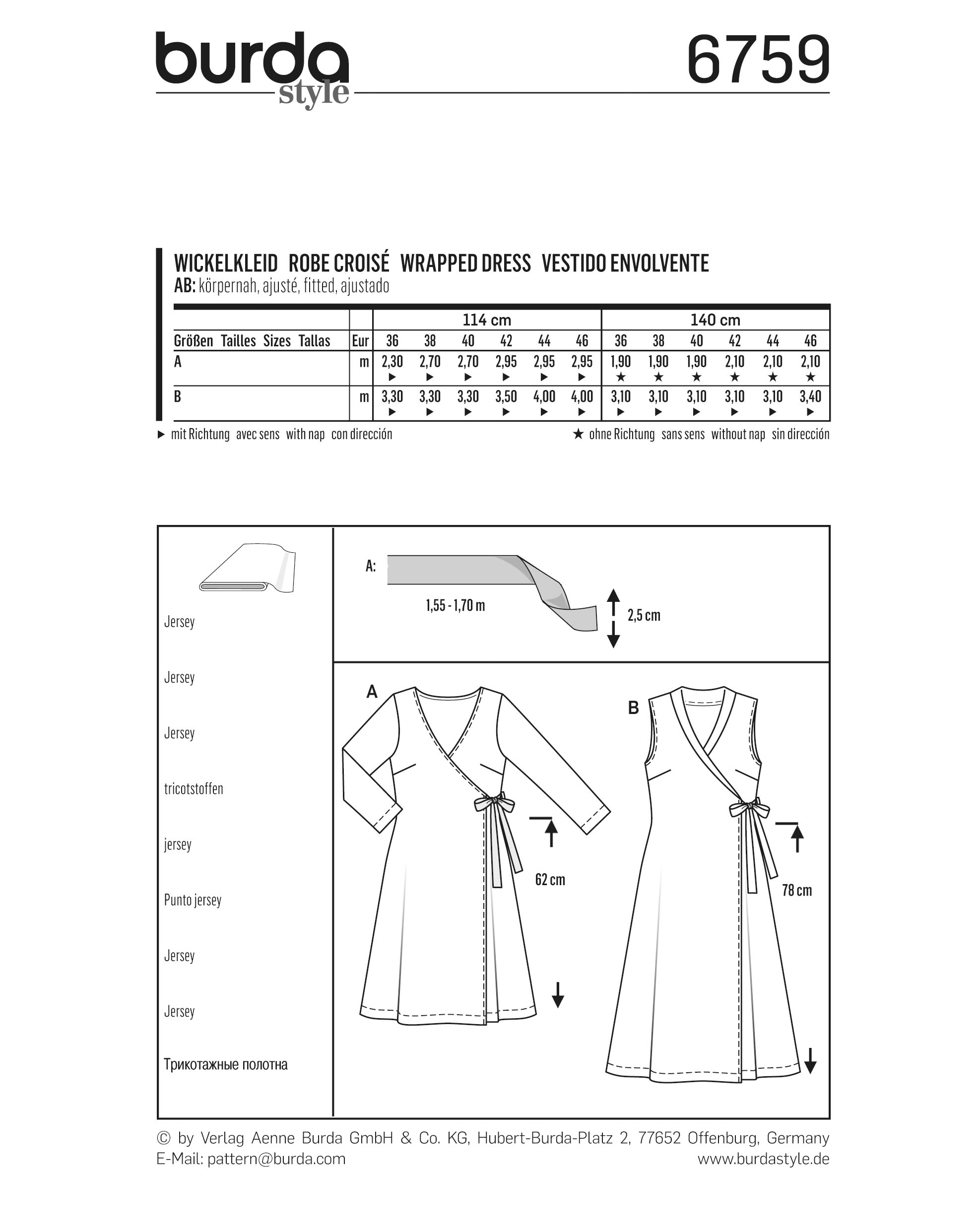 burda Schnittmuster 6759 – Bild 3
