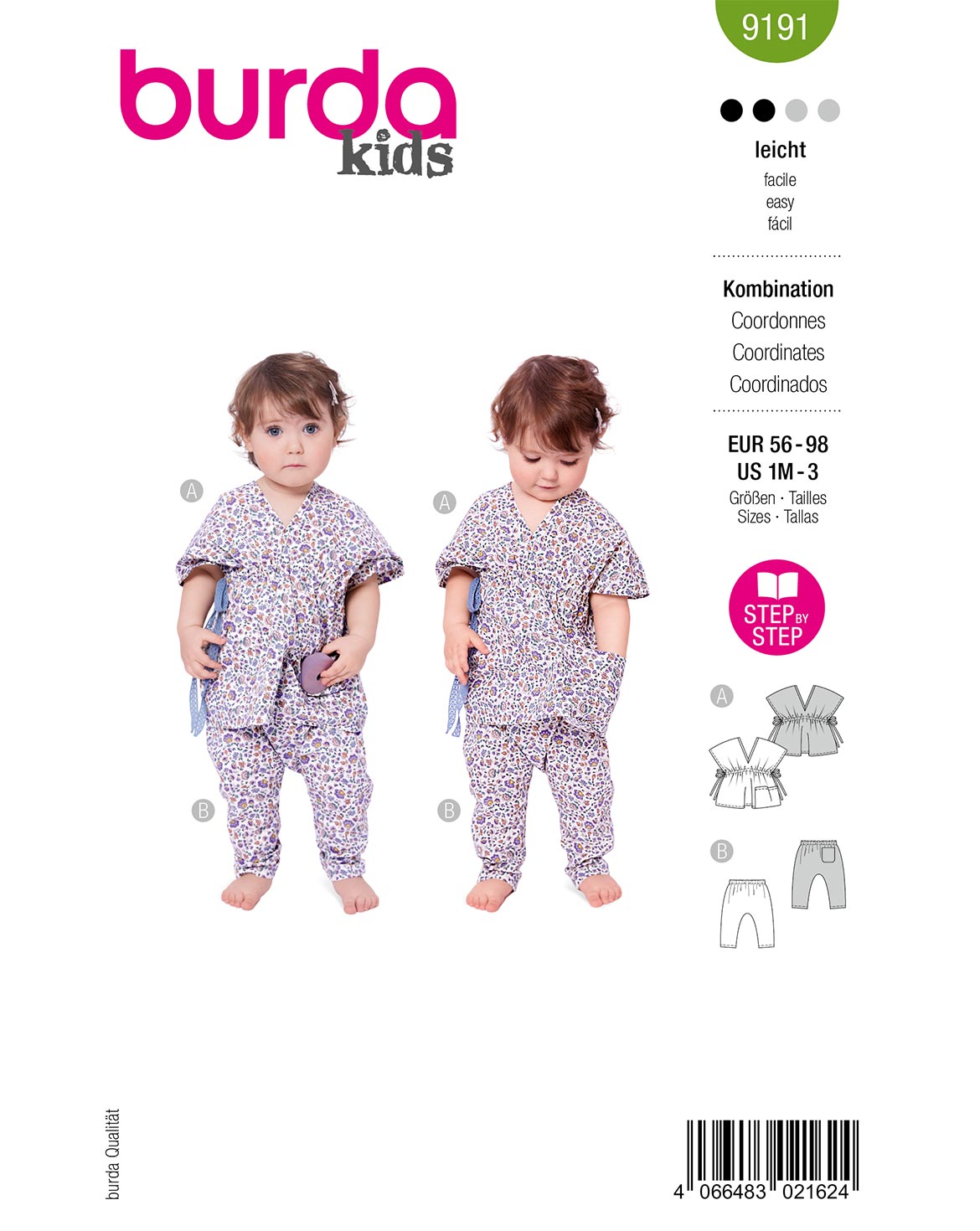 burda Schnittmuster 9191 – Bild 1