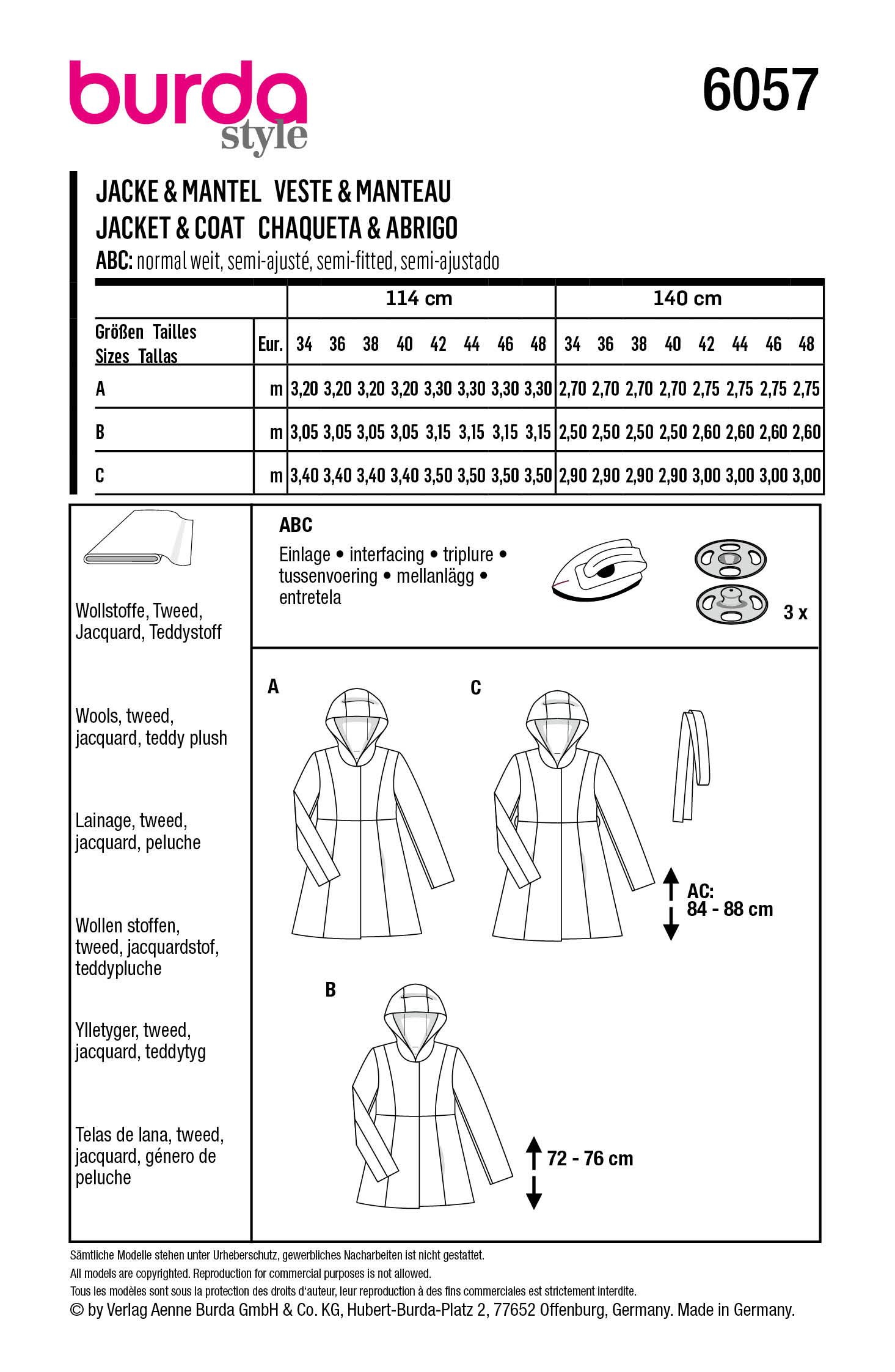 burda Schnittmuster 6057 – Bild 2