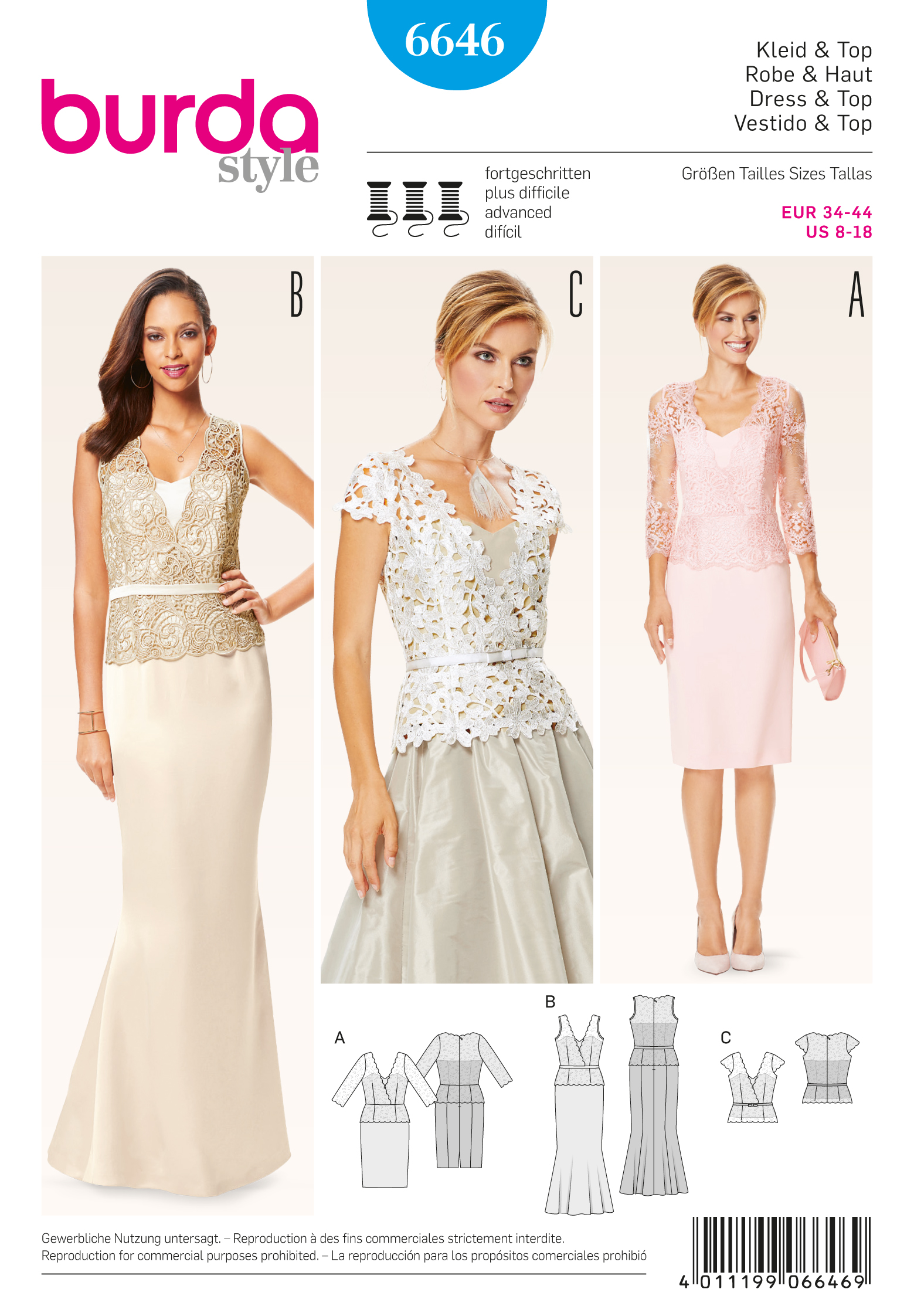 burda Schnittmuster 6646 – Bild 2