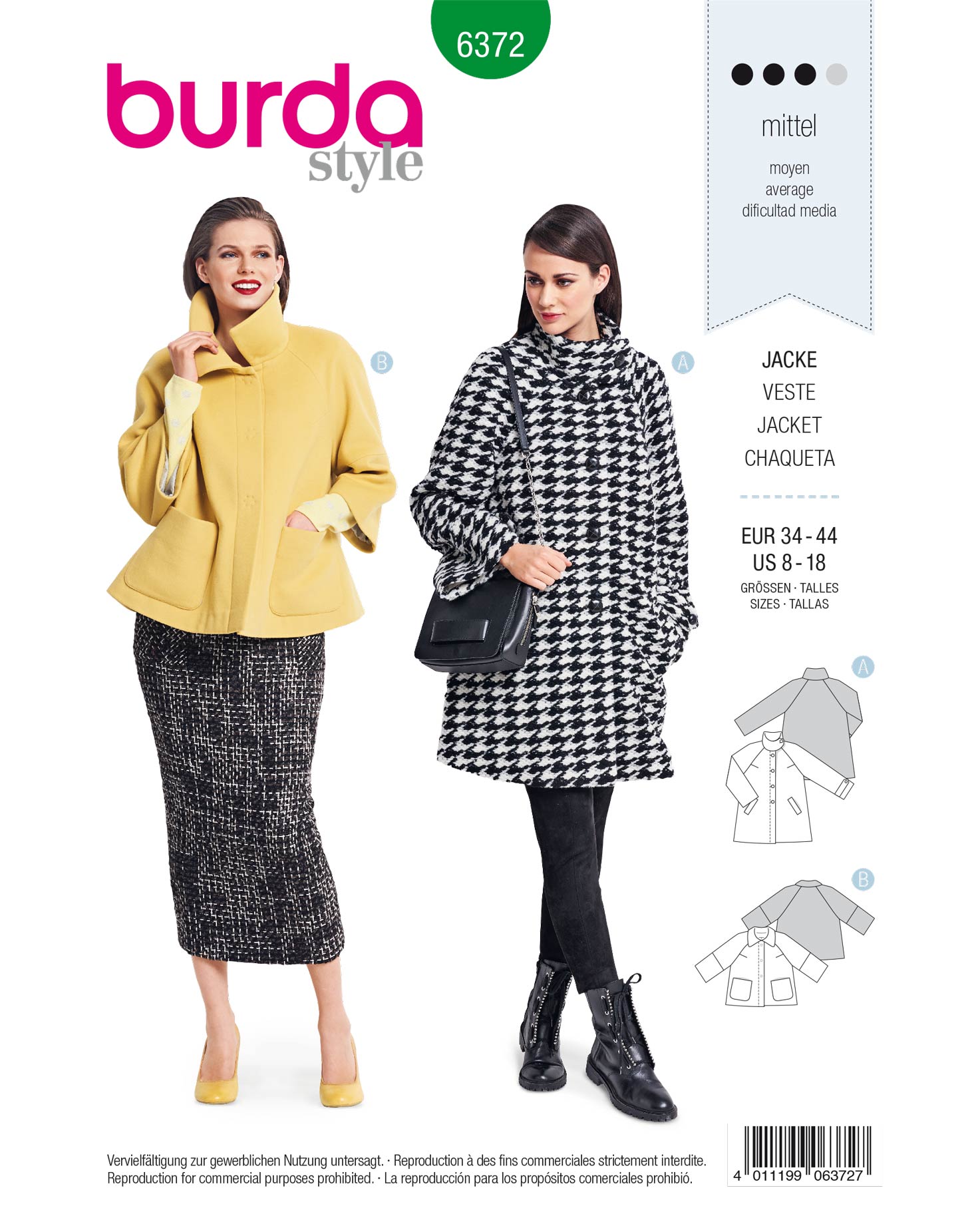 burda Schnittmuster 6372 – Bild 1