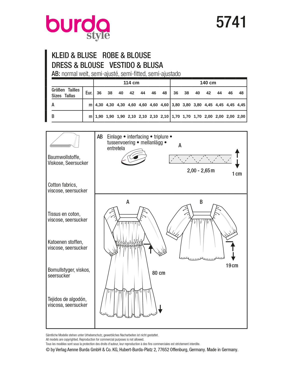 burda Schnittmuster 5741 – Bild 3