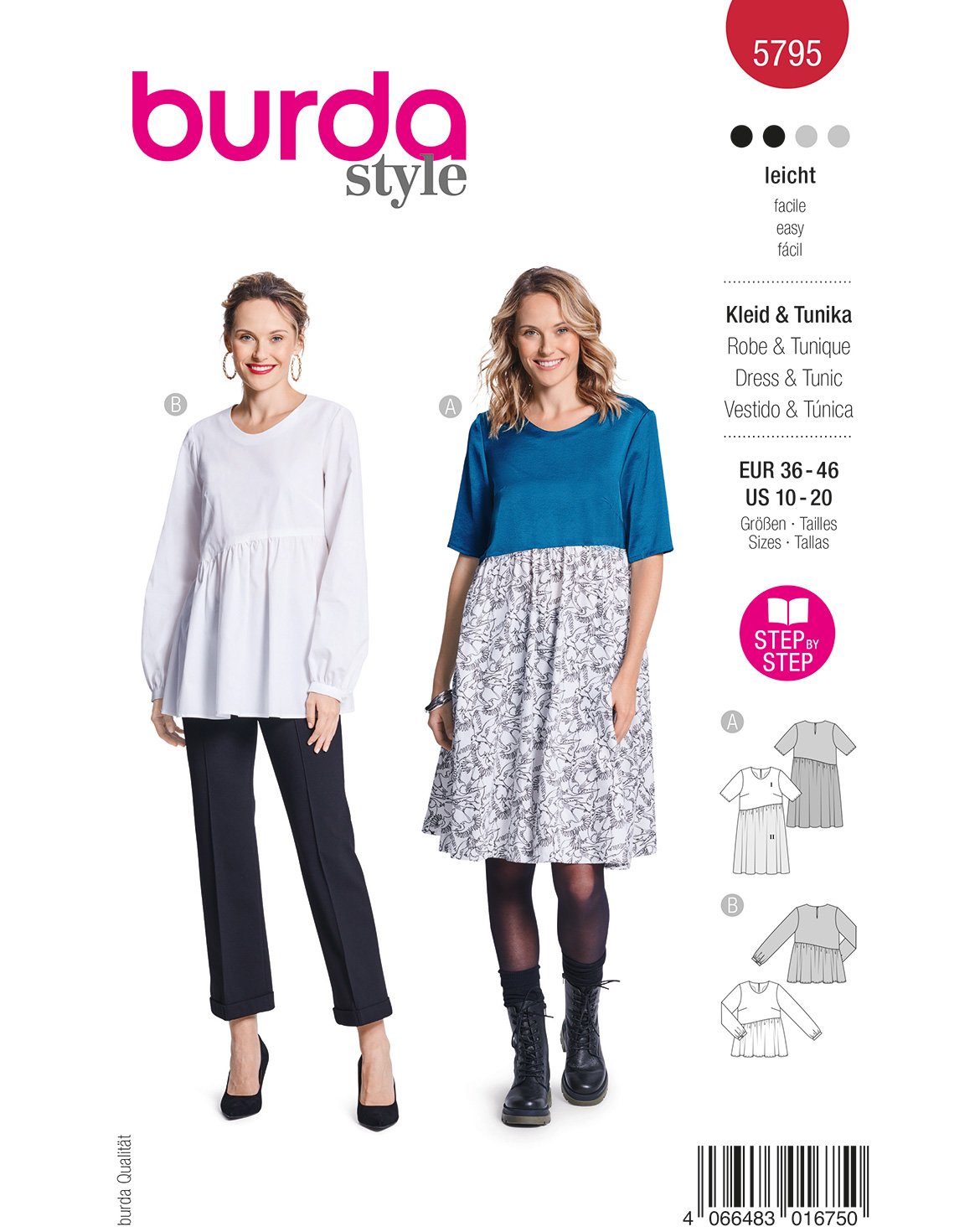 burda Schnittmuster 5795 – Bild 1