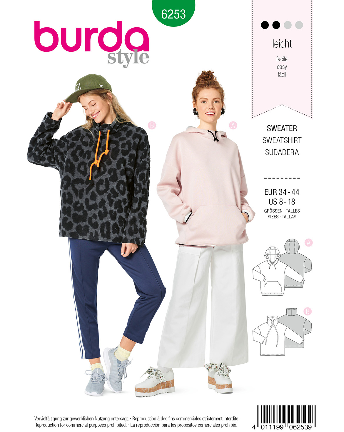 burda Schnittmuster 6253 – Bild 1