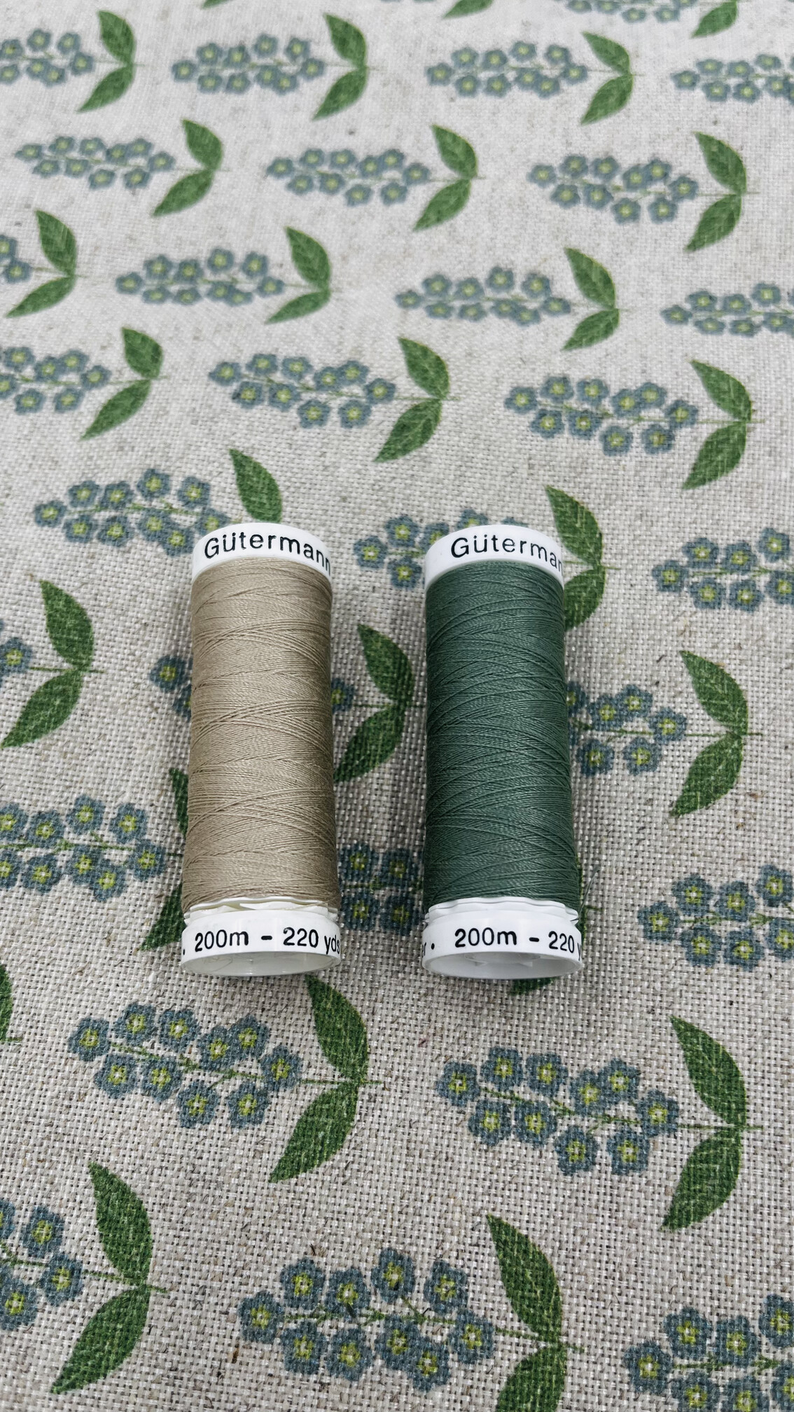 Canvas "Vergiss mein nicht"