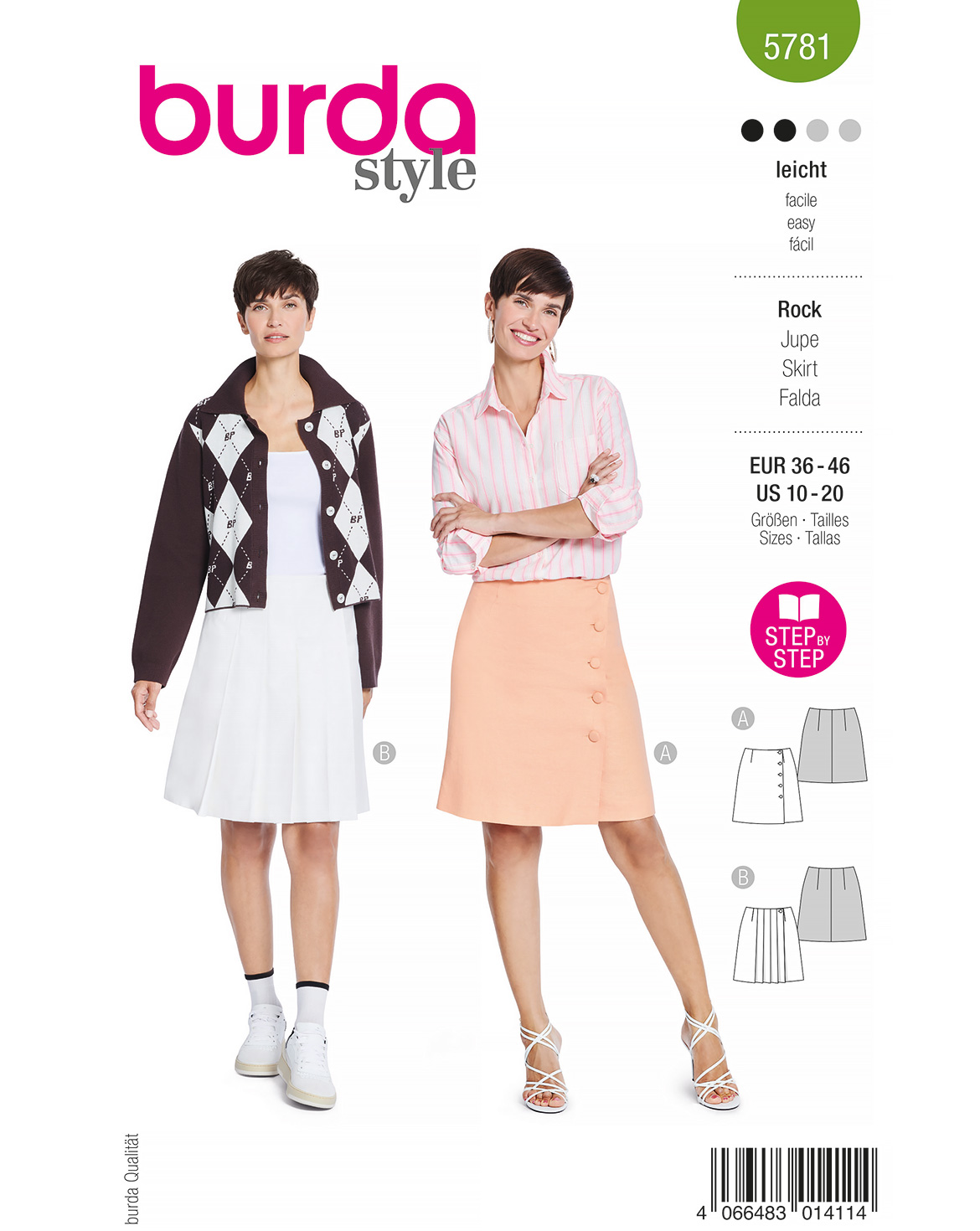 burda Schnittmuster 5781 – Bild 1