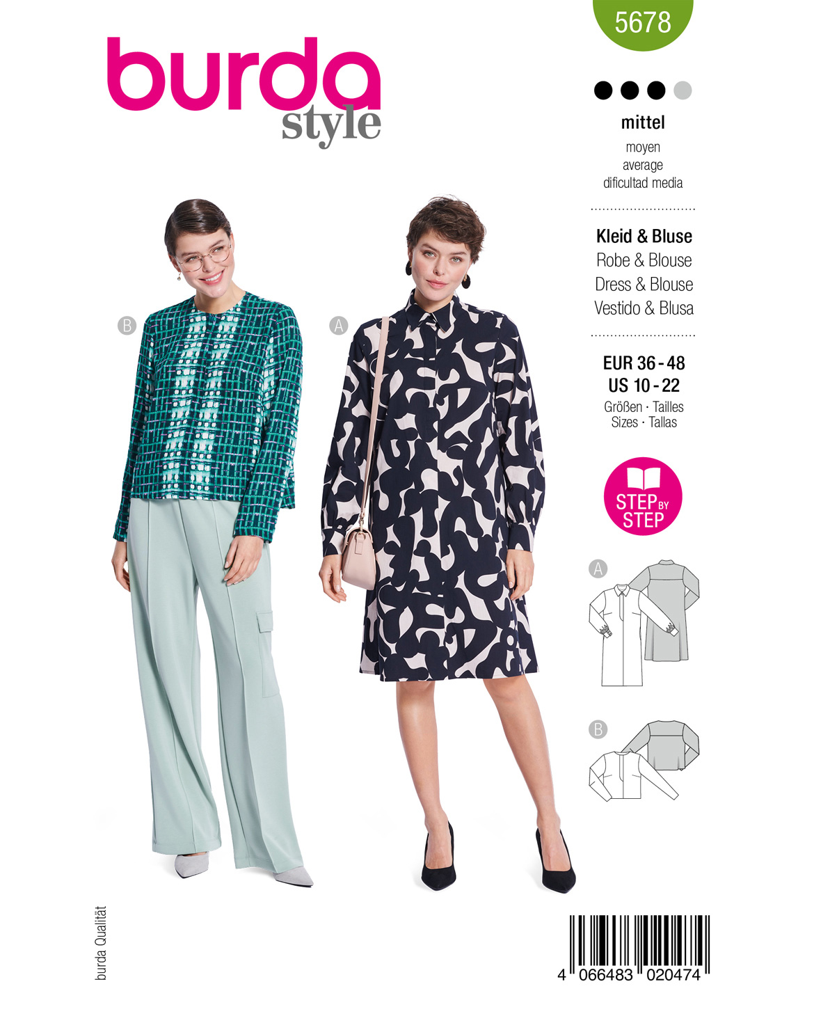 burda Schnittmuster 5678 – Bild 1