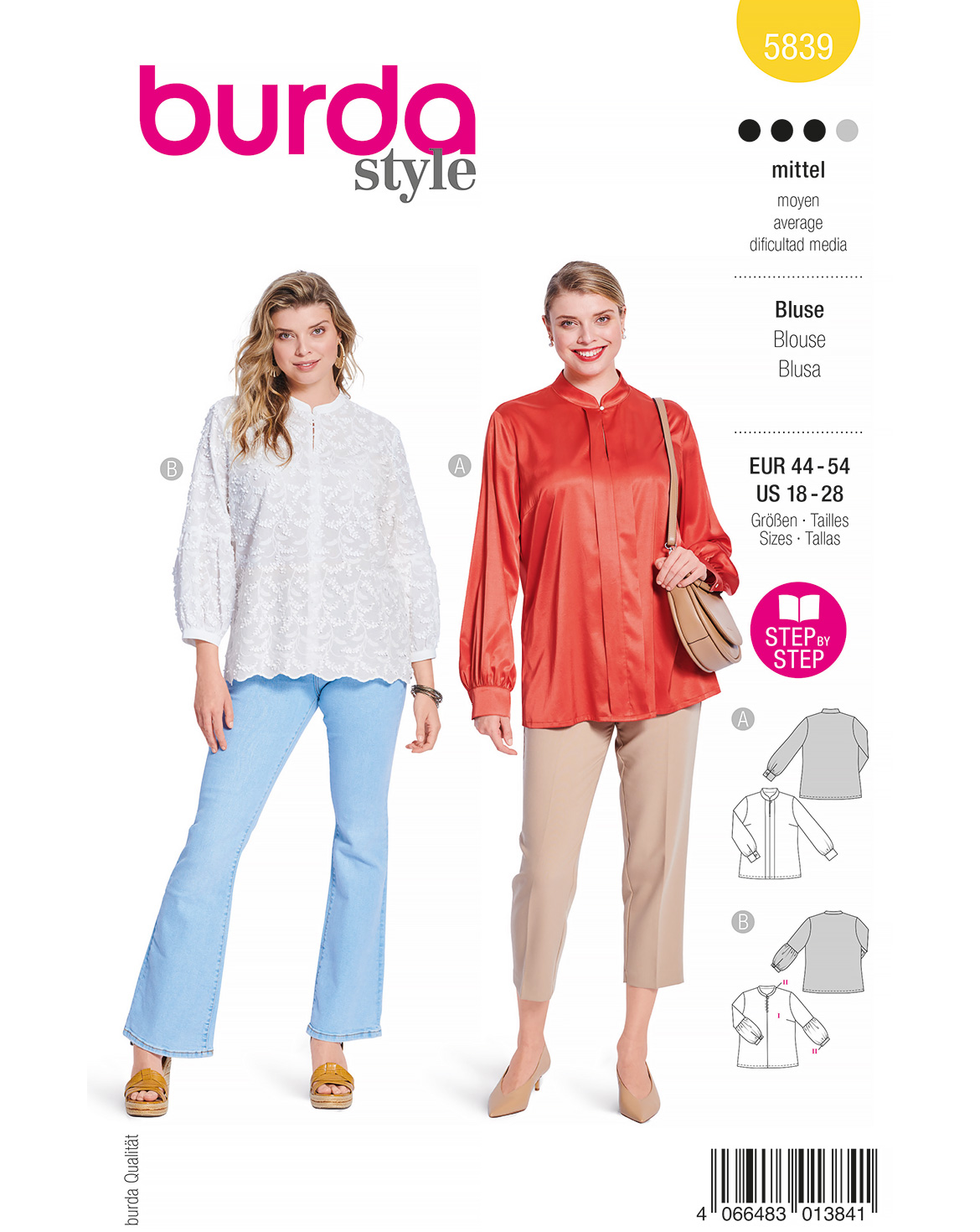 burda Schnittmuster 5839 – Bild 1
