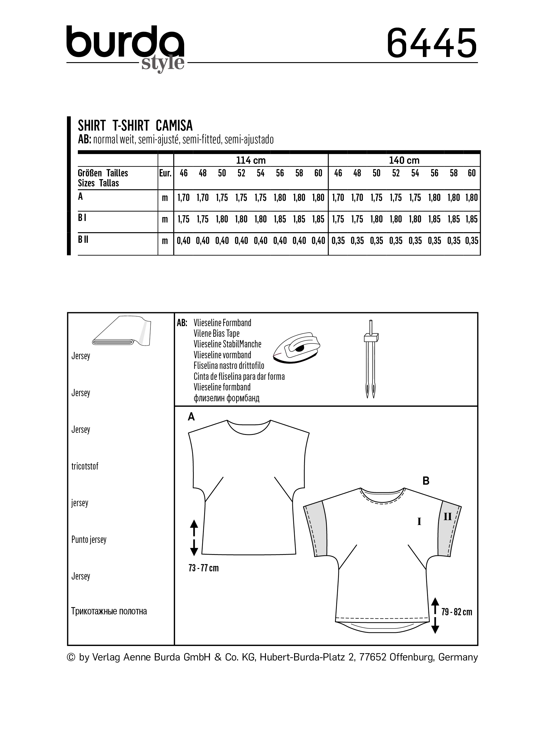 burda Schnittmuster 6445 – Bild 2