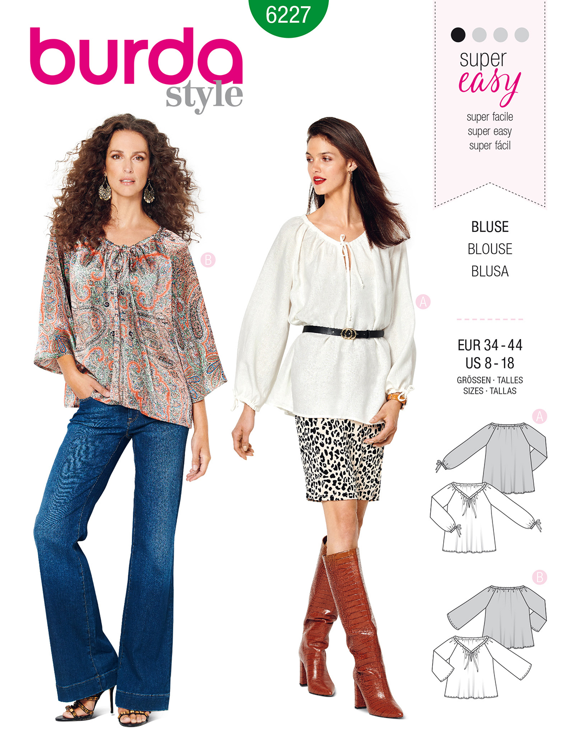 burda Schnittmuster 6227 – Bild 1