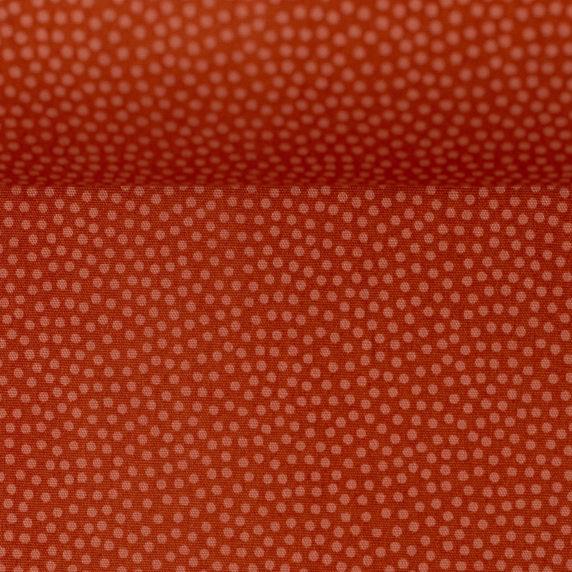 Baumwollstoff Punkte Terracotta