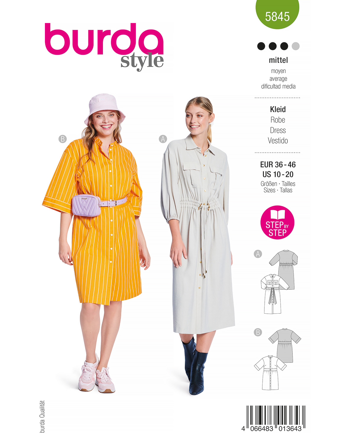 burda Schnittmuster 5845 – Bild 1