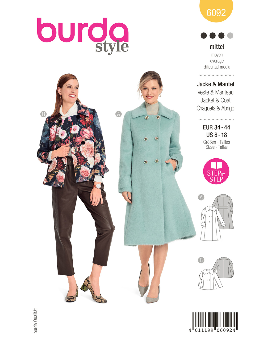 burda Schnittmuster 6092 – Bild 1