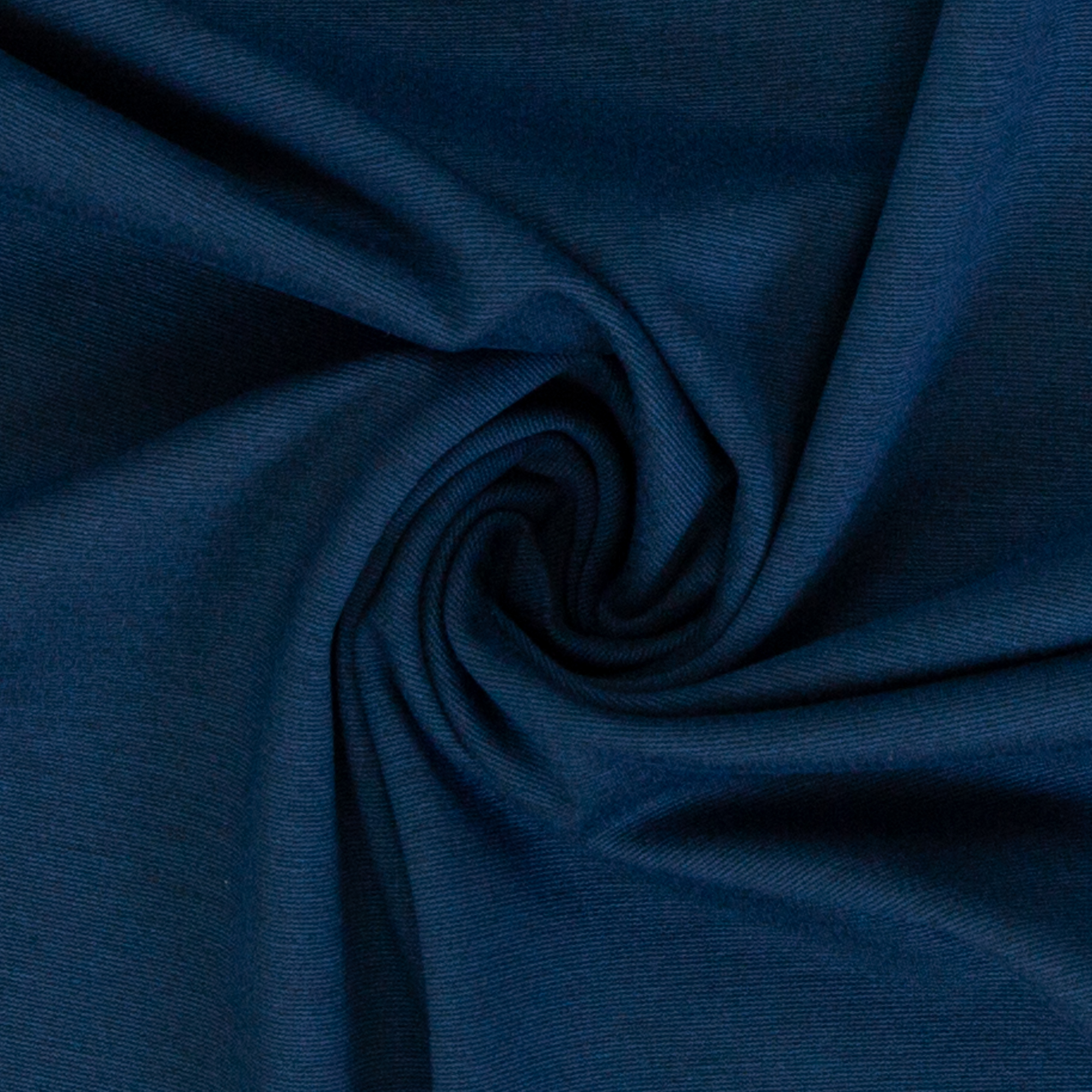 Romanit Jersey Modena Jeansblau meliert – fester Punto di Roma / Doppelstrick