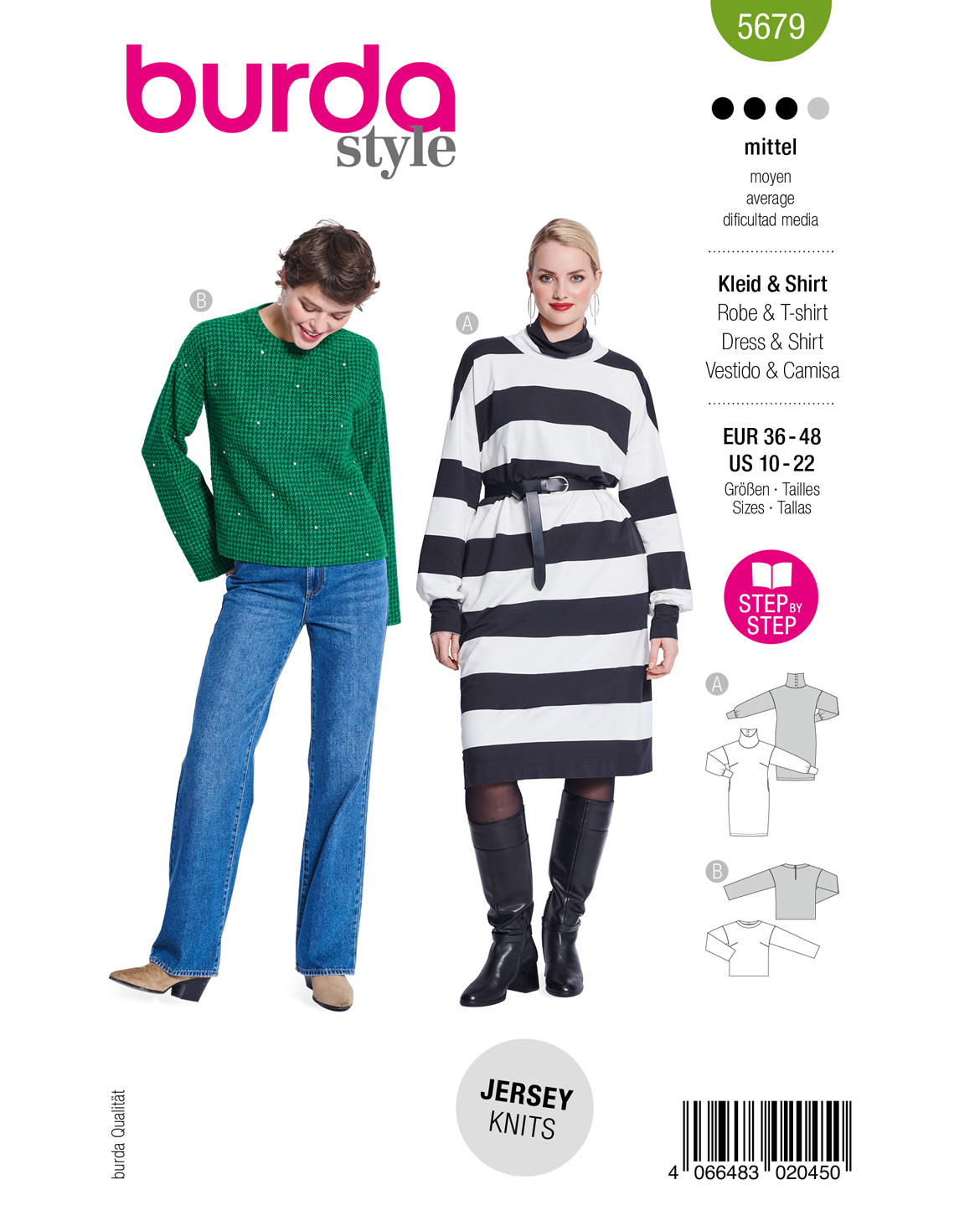 burda Schnittmuster 5679 – Bild 1