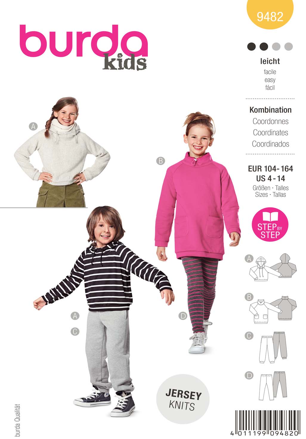 burda Schnittmuster 9482 – Bild 2