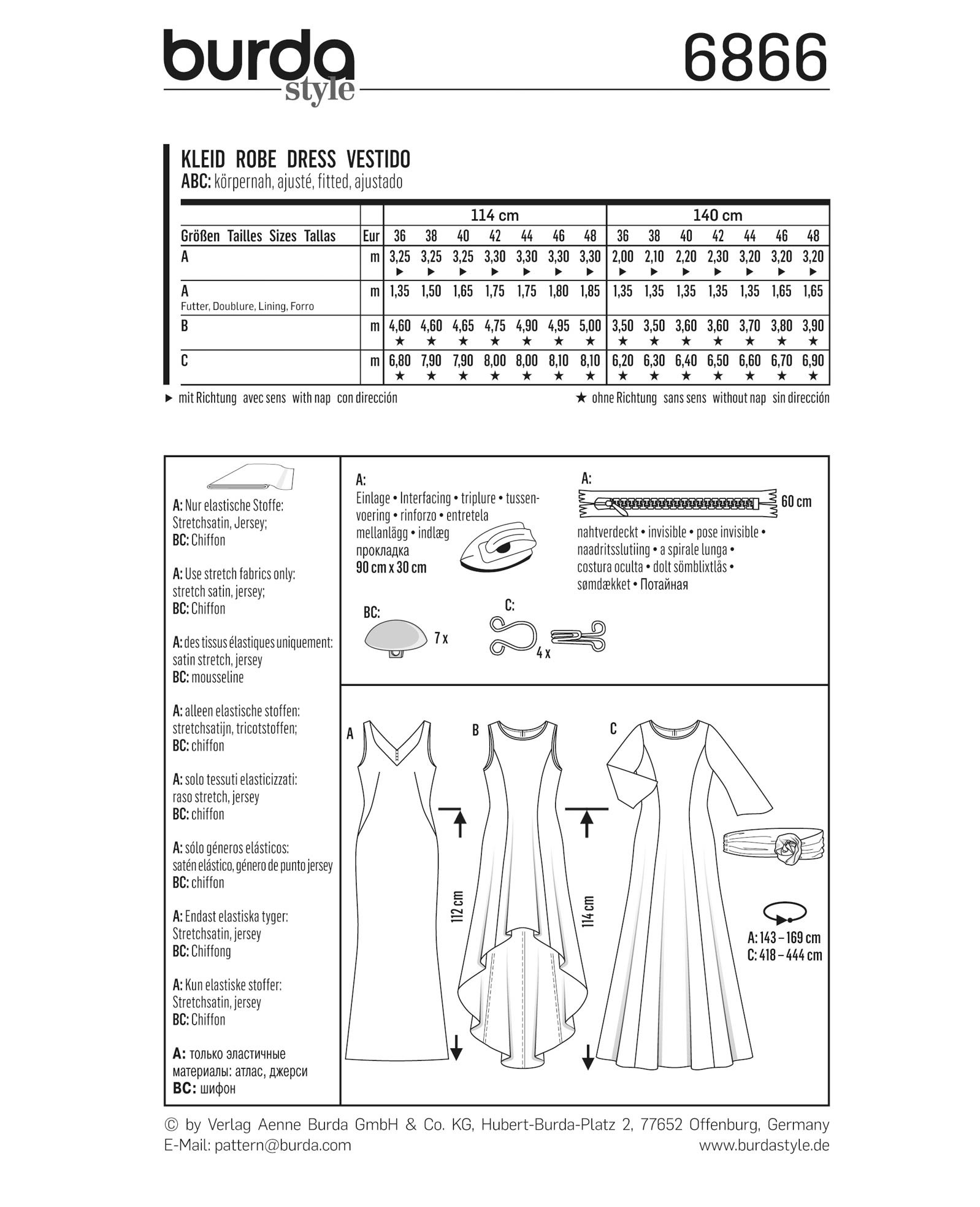 burda Schnittmuster 6866 – Bild 3