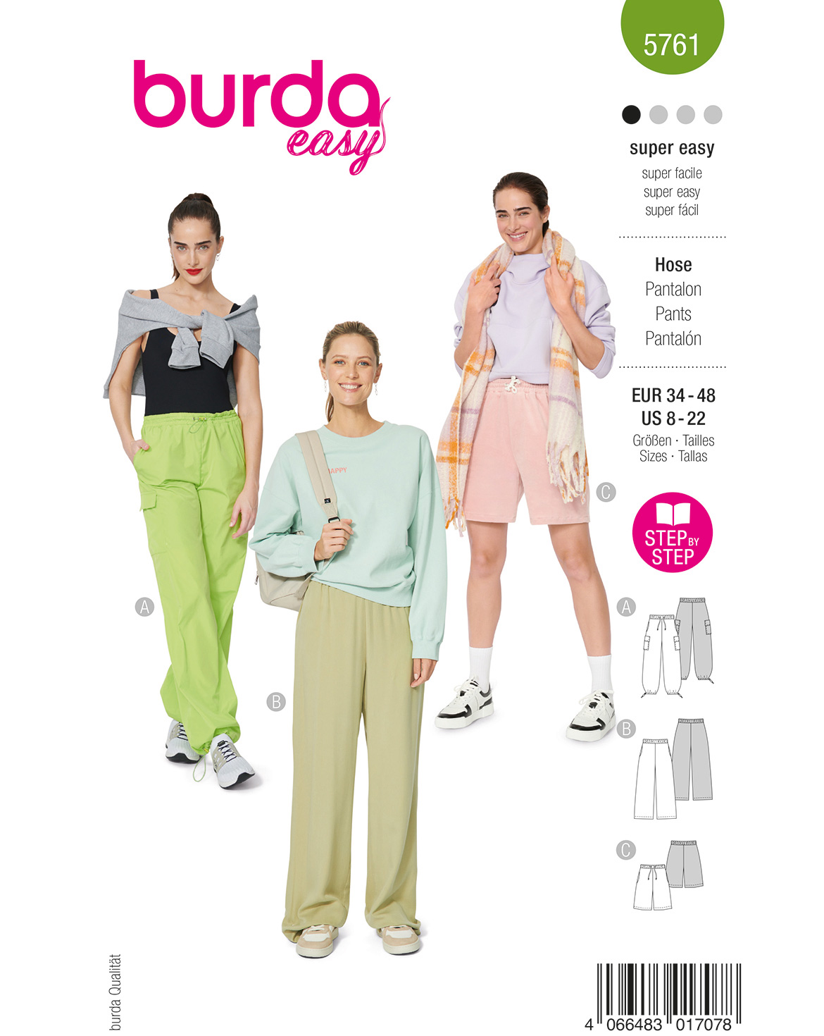 burda Schnittmuster 5761 – Bild 1