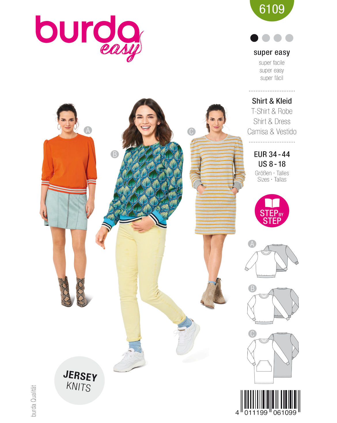 burda Schnittmuster 6109 – Bild 1