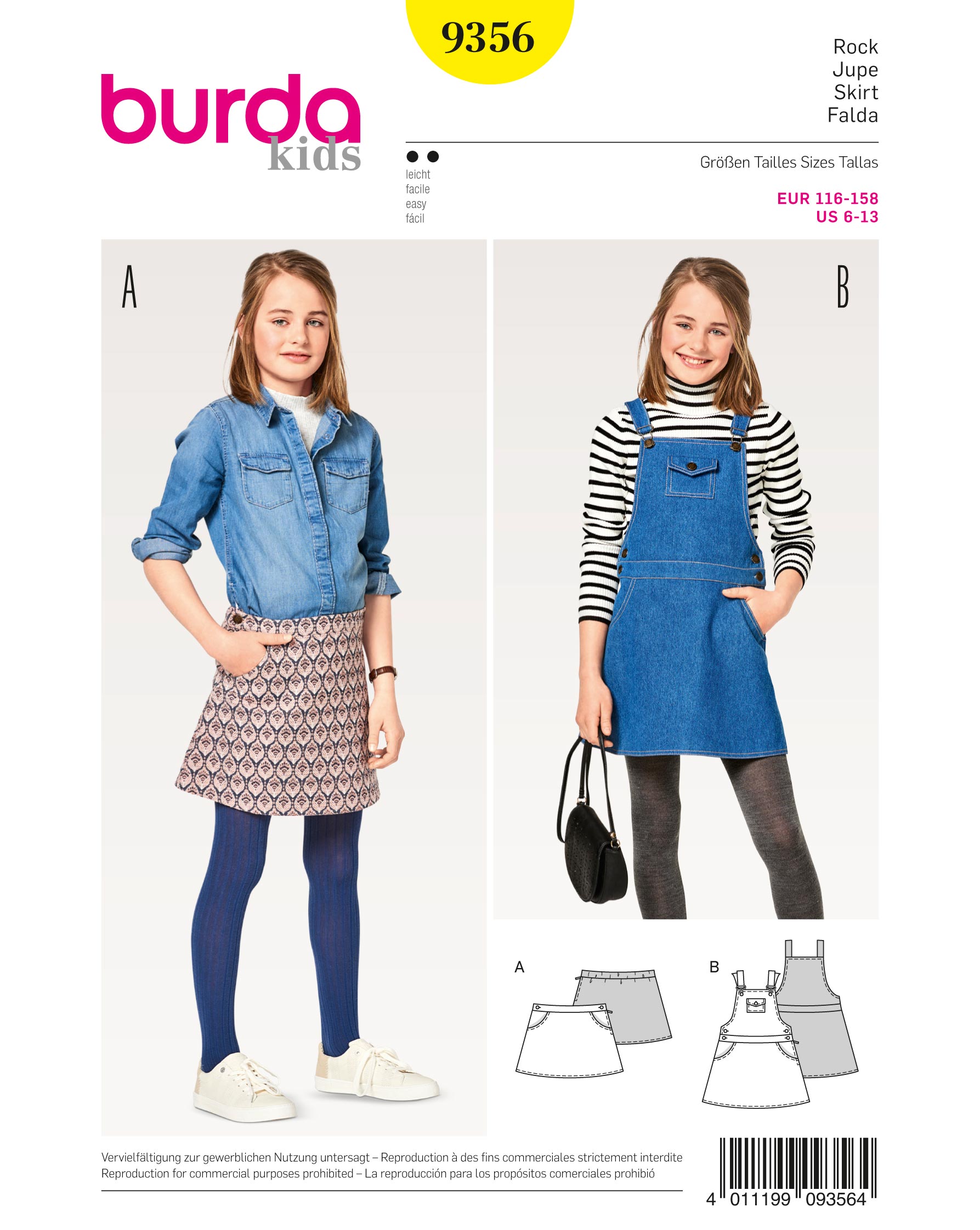 burda Schnittmuster 9356 – Bild 1
