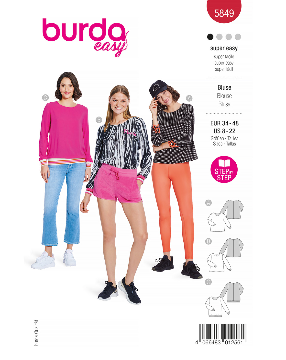 burda Schnittmuster 5849 – Bild 1