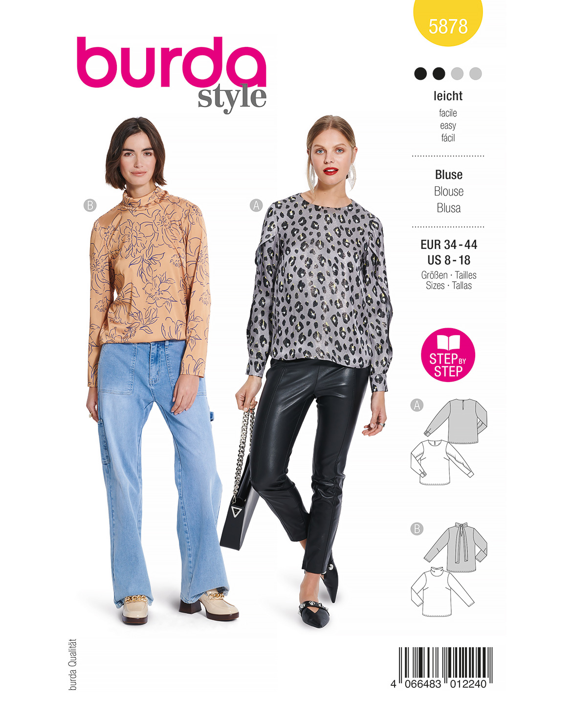 burda Schnittmuster 5878 – Bild 1