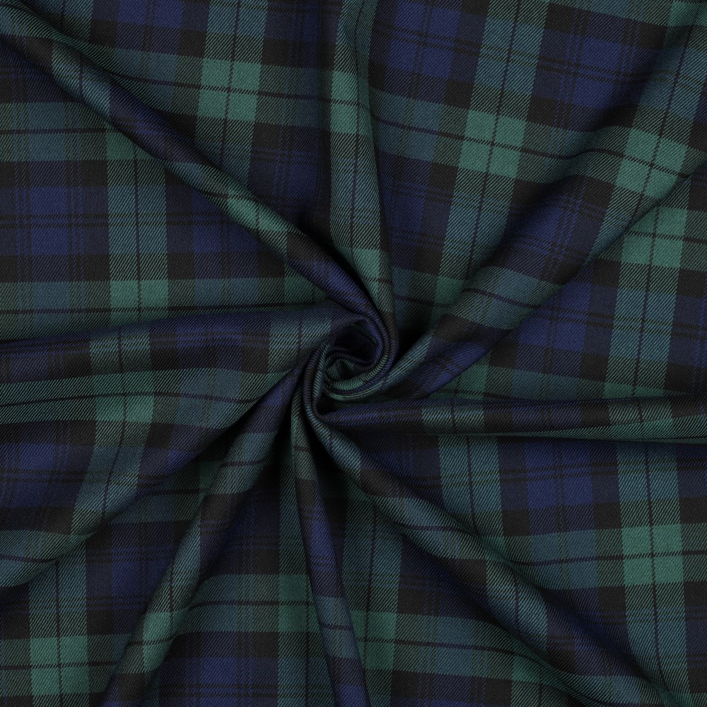Tartan Check – Karo Grün / Blau