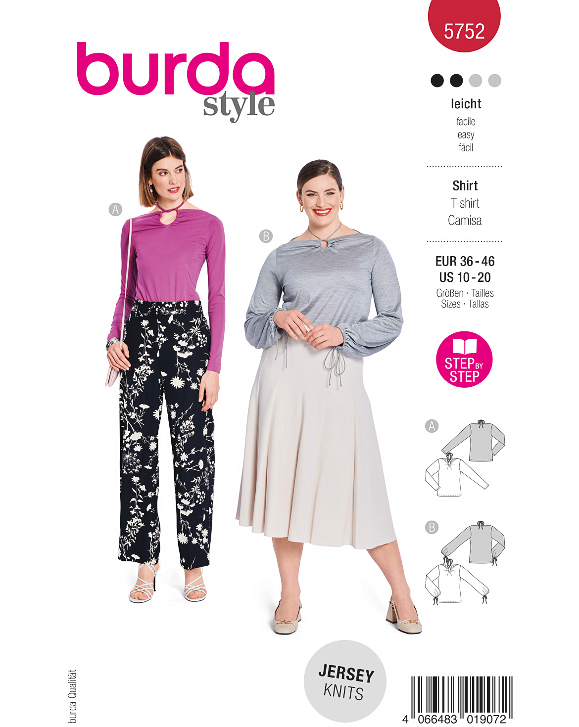 burda Schnittmuster 5752 – Bild 1