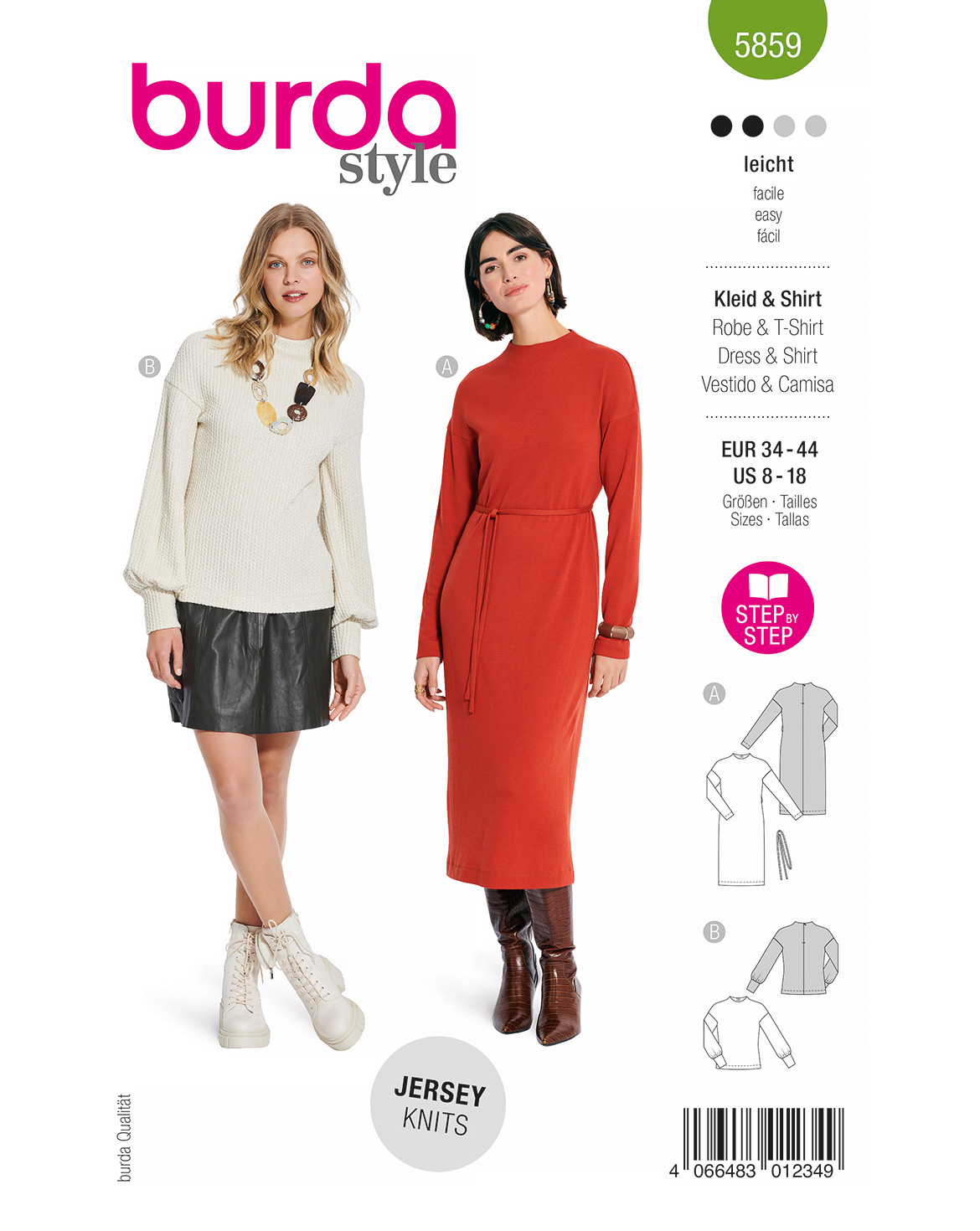 burda Schnittmuster 5859 – Bild 1
