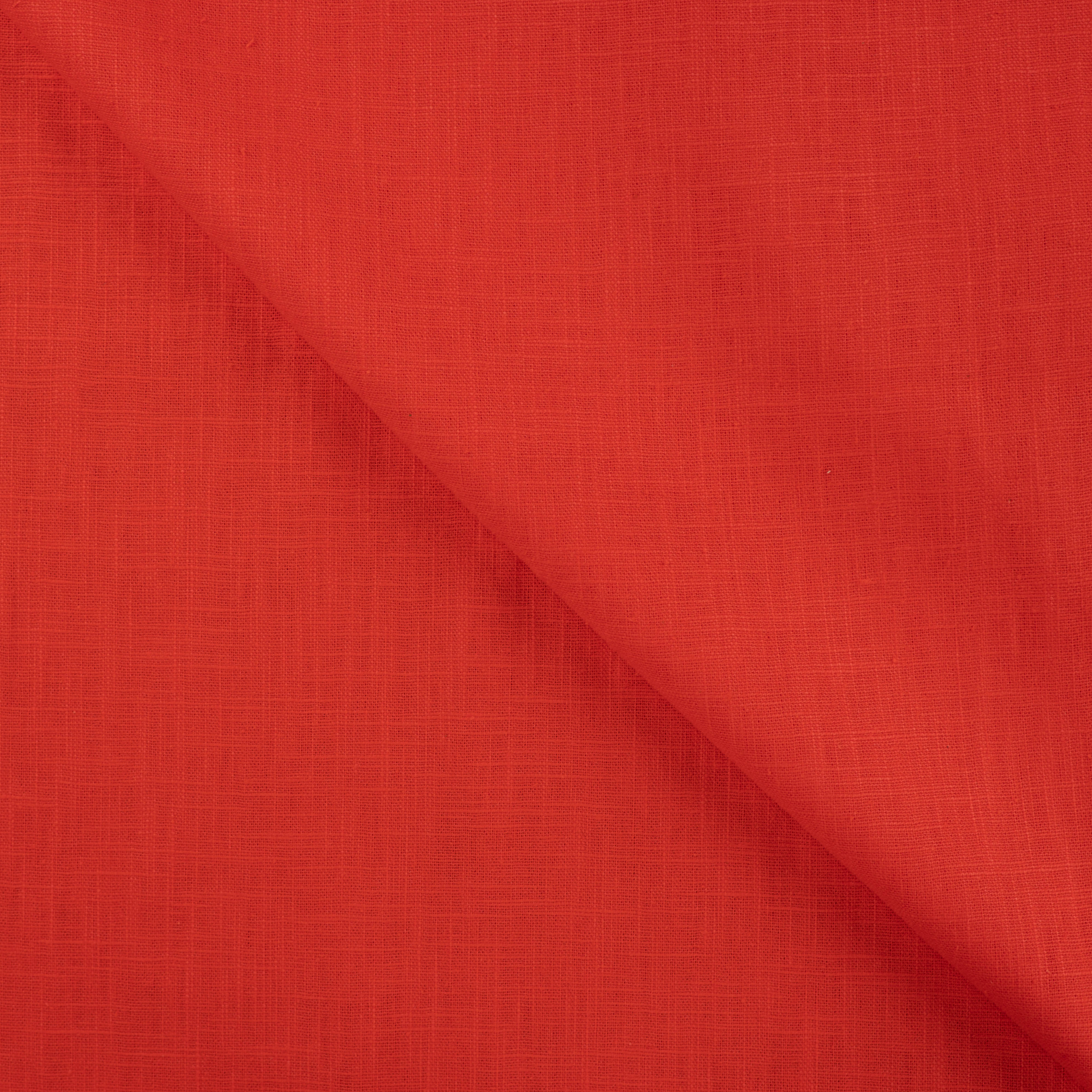 Leinen Fabrizio Orange – Leinen Meterware
