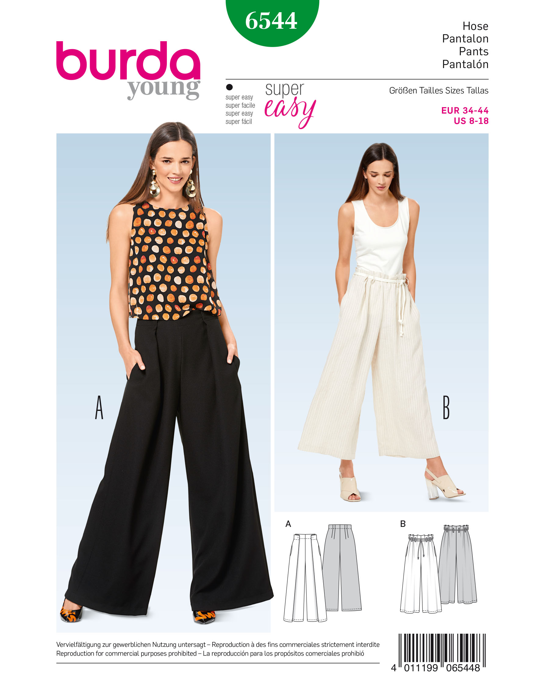 burda Schnittmuster 6544 – Bild 1