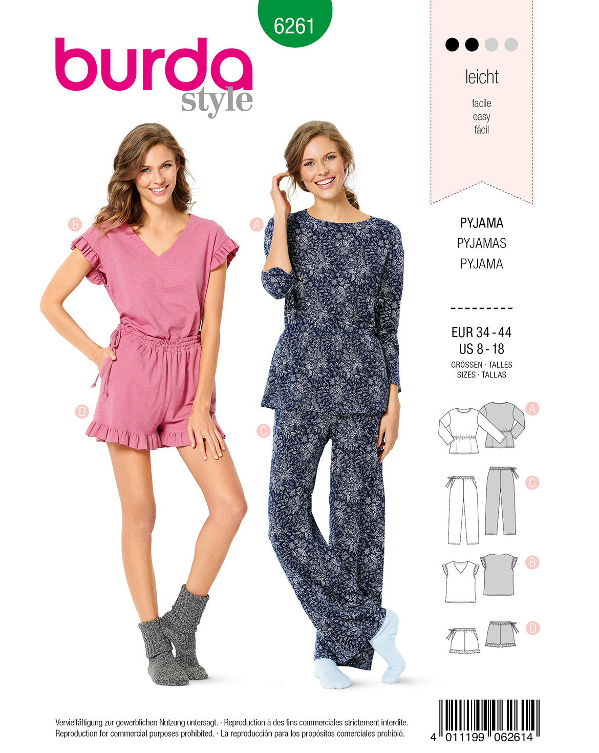 burda Schnittmuster 6261 – Bild 1