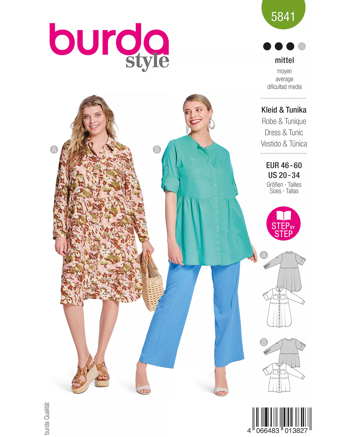 burda Schnittmuster 5841 – Bild 1