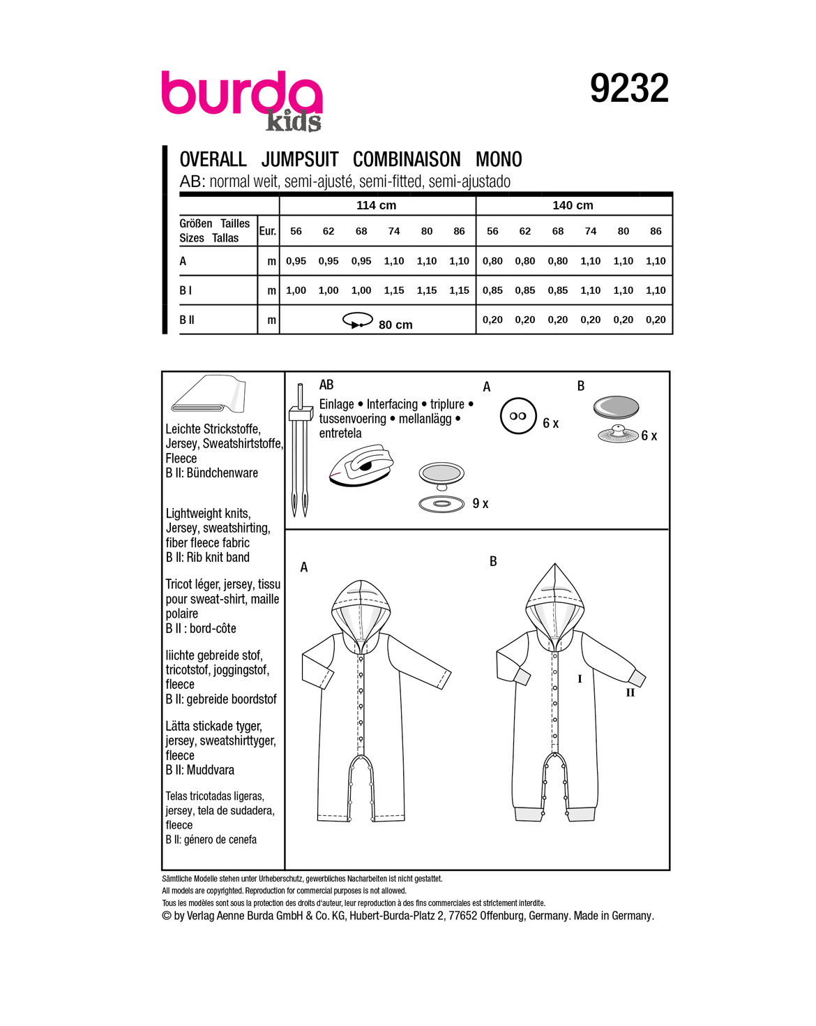 burda Schnittmuster 9232 – Bild 3