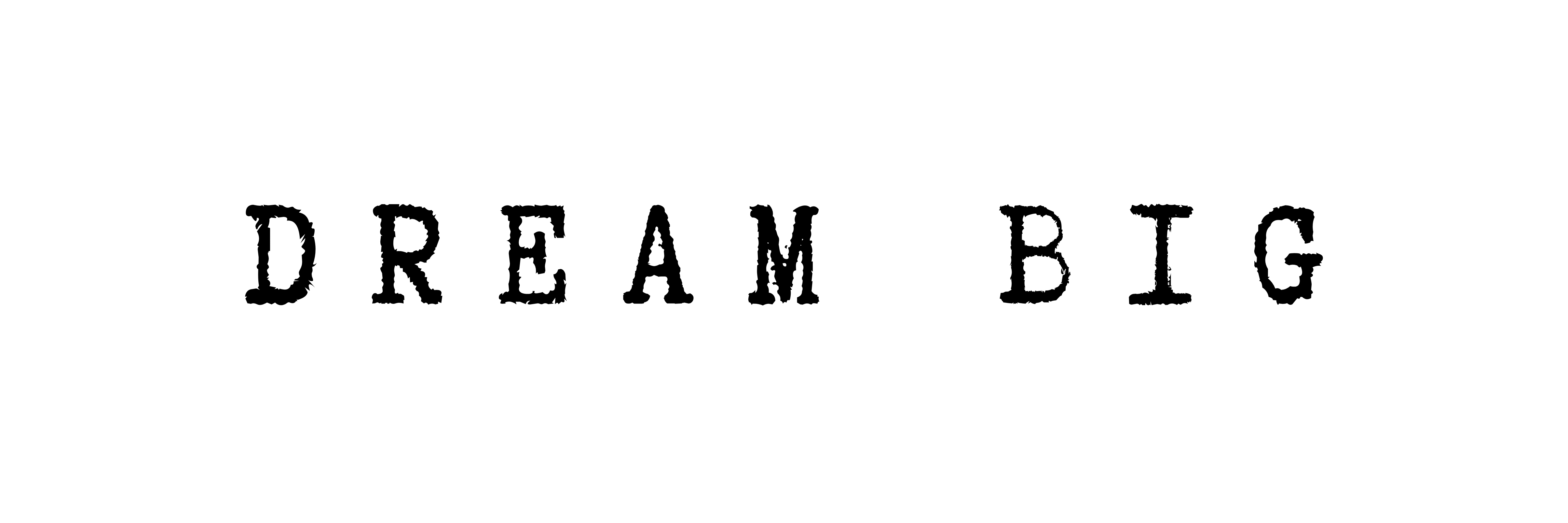 Weblabel Dream big – gewebtes Etikett für Babys