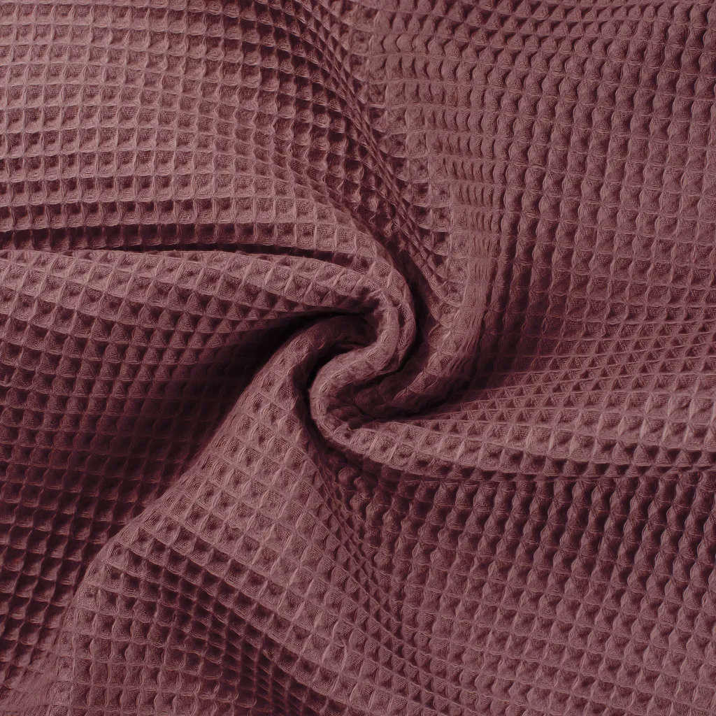 Waffel Pique MAUVE